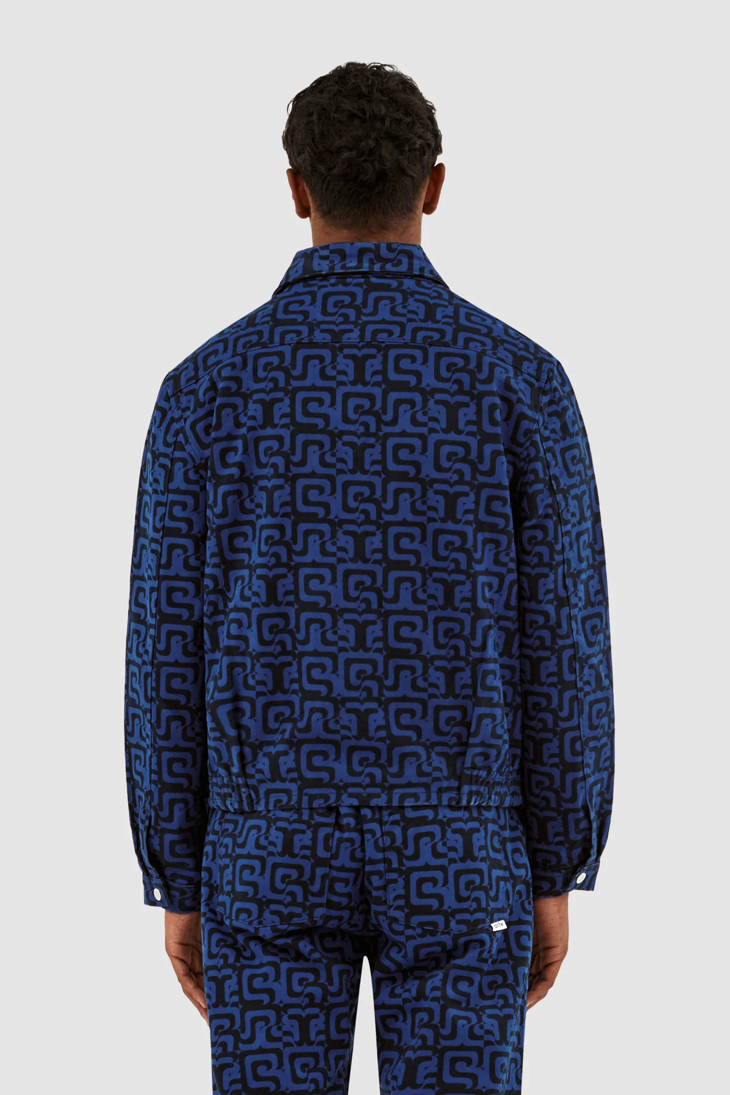 Veste Jones Allover - Marine/Bleu - Image 3