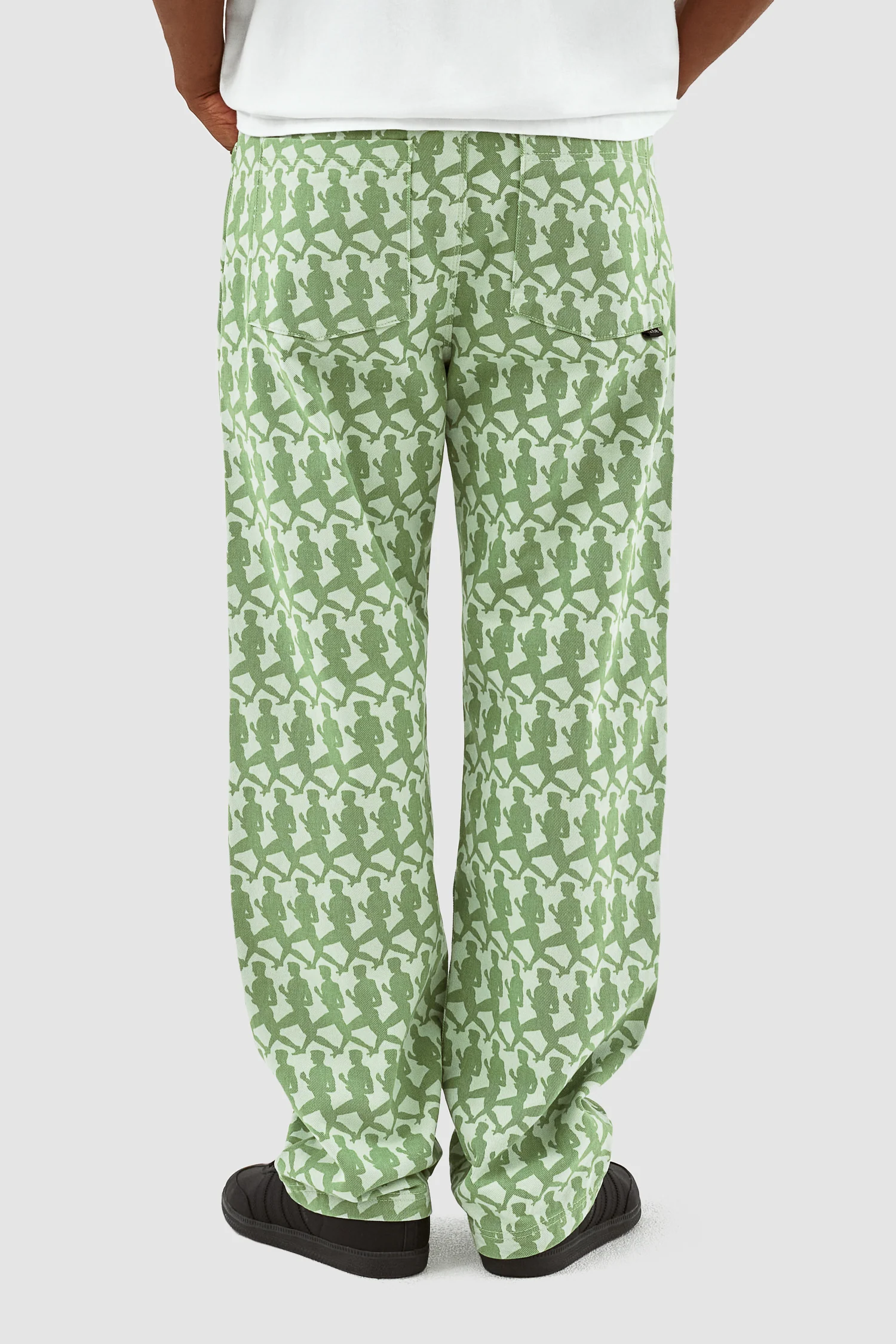 Pantalon Jones Allover - Vert - Image 3
