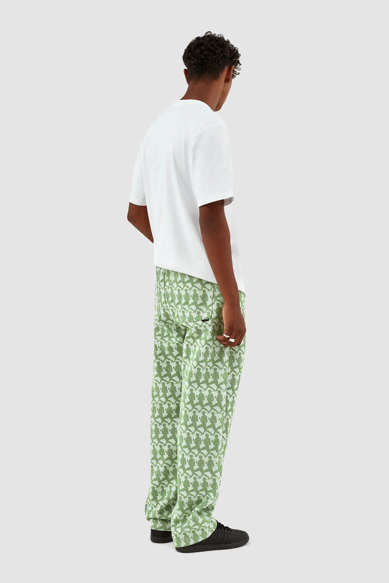 Pantalon Jones Allover - Vert - Image 5