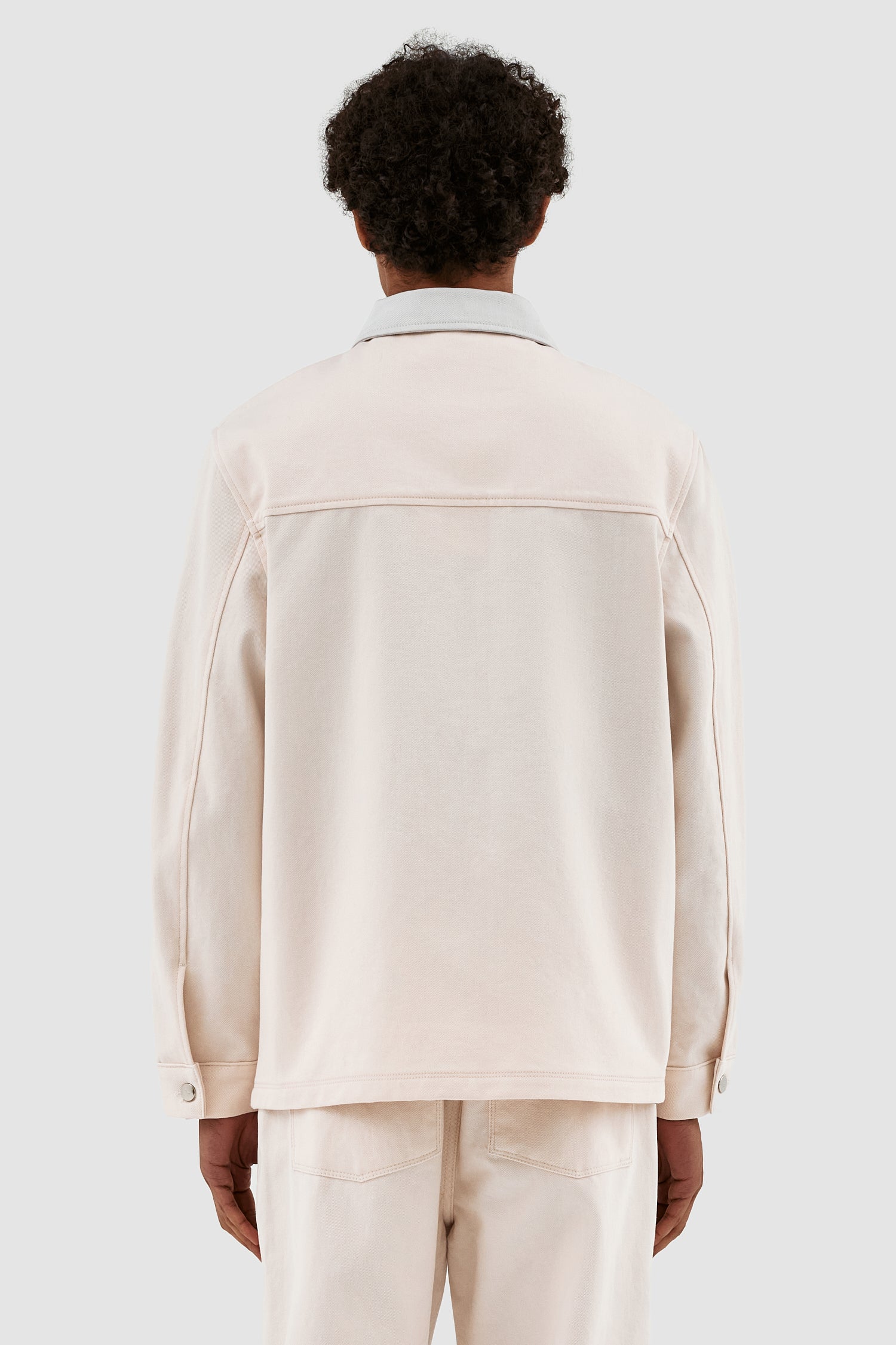 Veste Jones Colorblock - Crème/Nimbus Cloud - Image 3