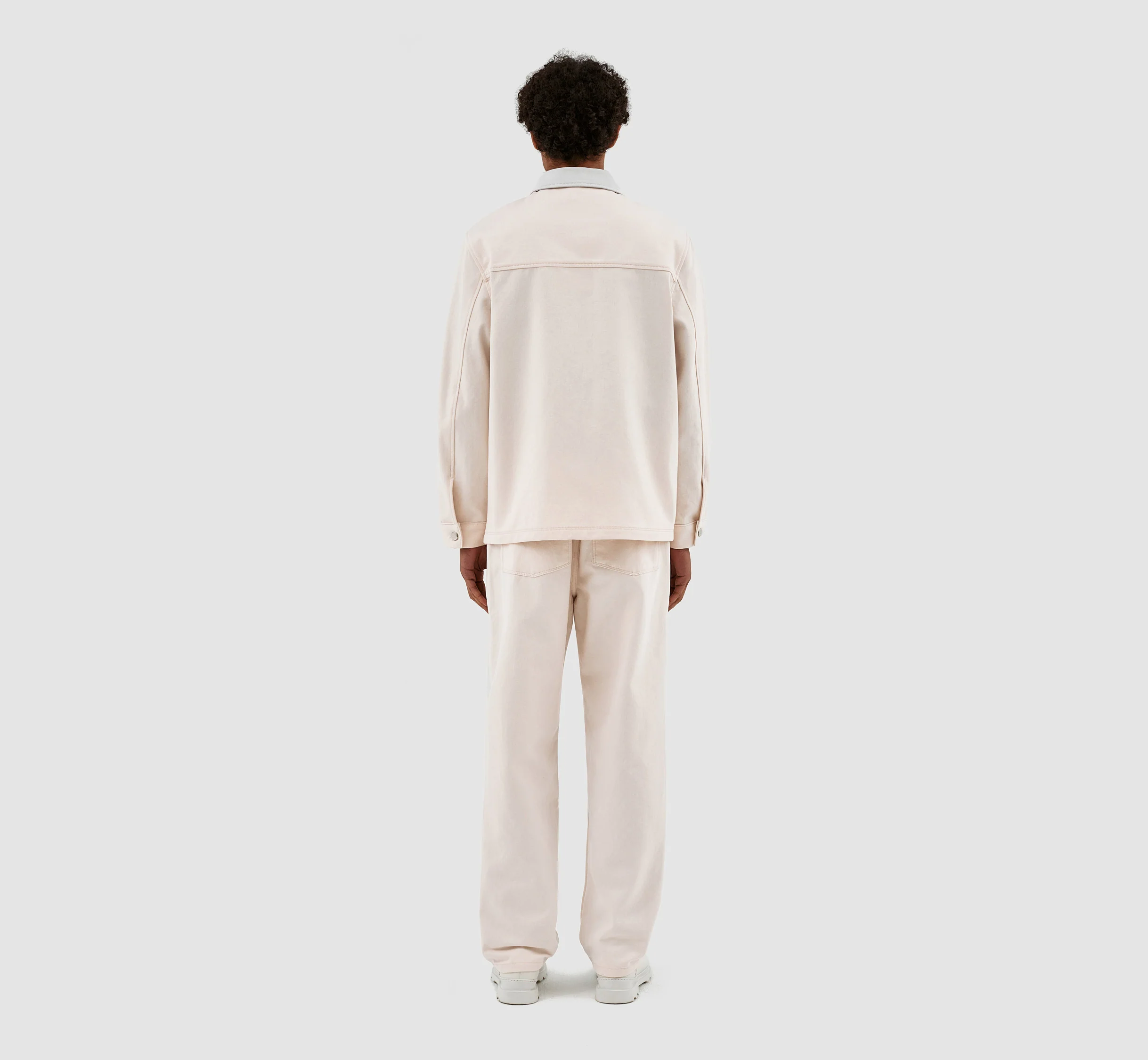 Veste Jones Colorblock - Crème/Nimbus Cloud - Image 7