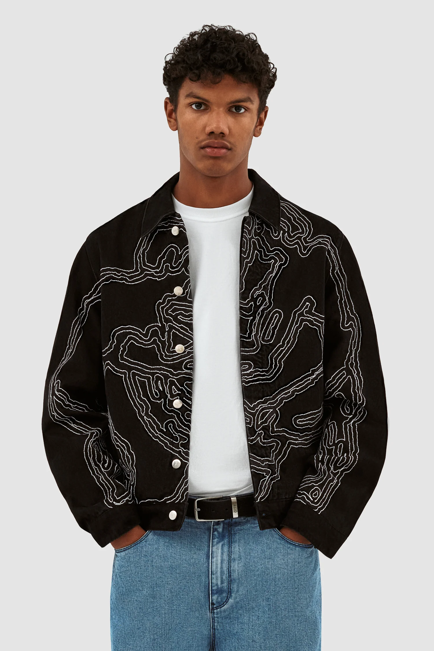 Veste Jones Fighter - Noir - Image 2