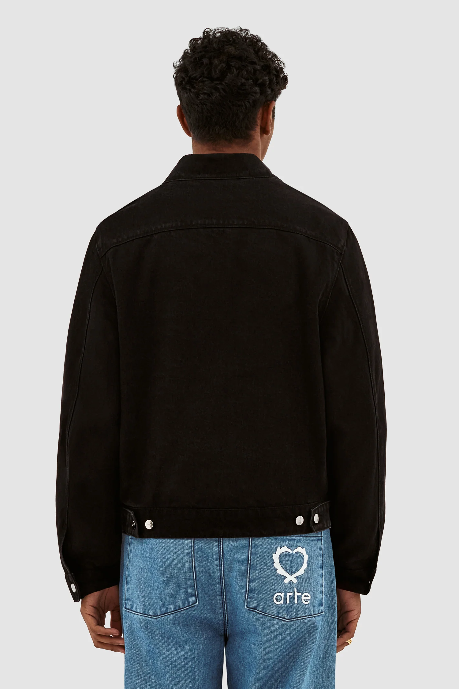 Veste Jones Fighter - Noir - Image 3