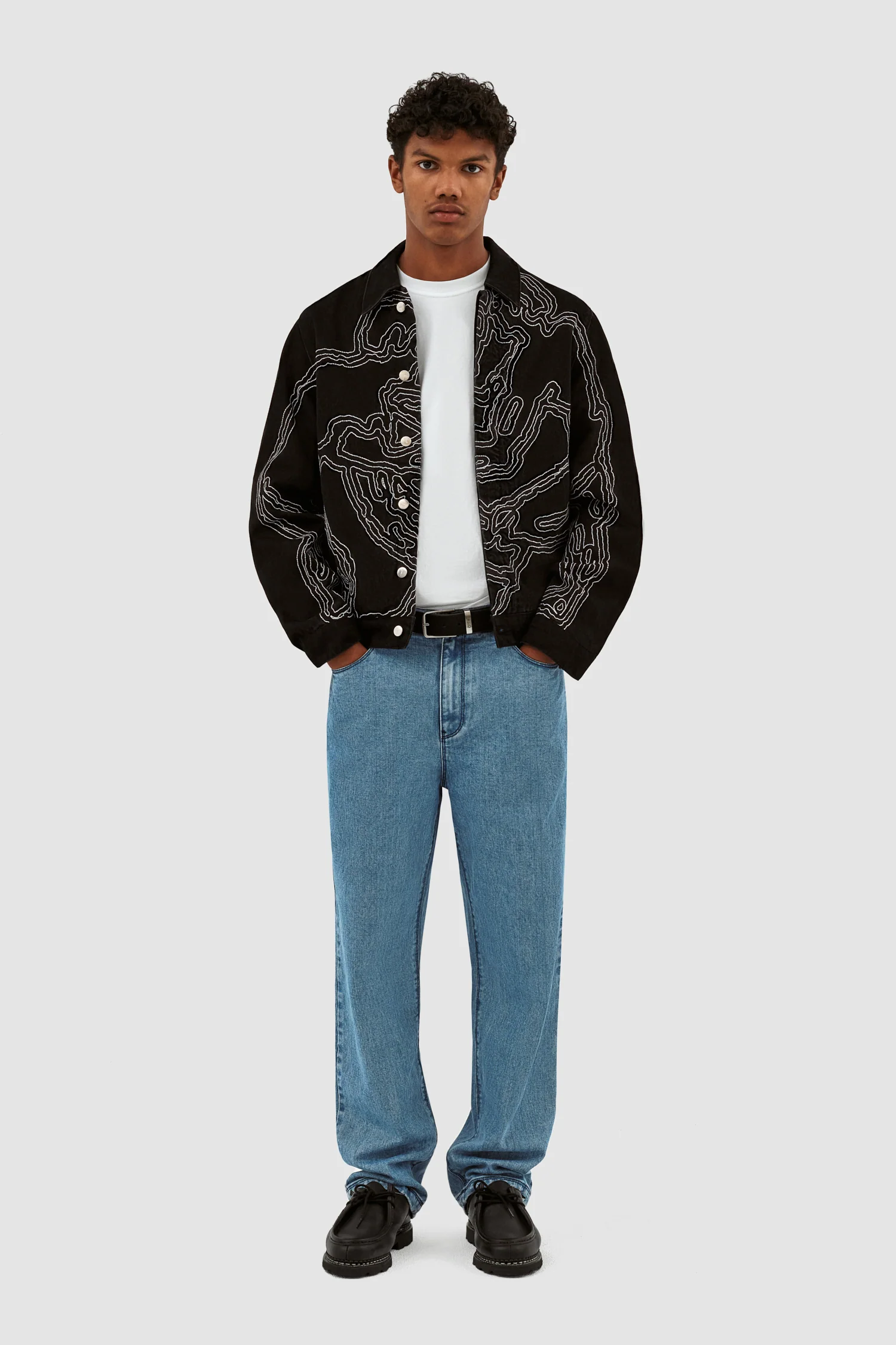 Veste Jones Fighter - Noir - Image 4