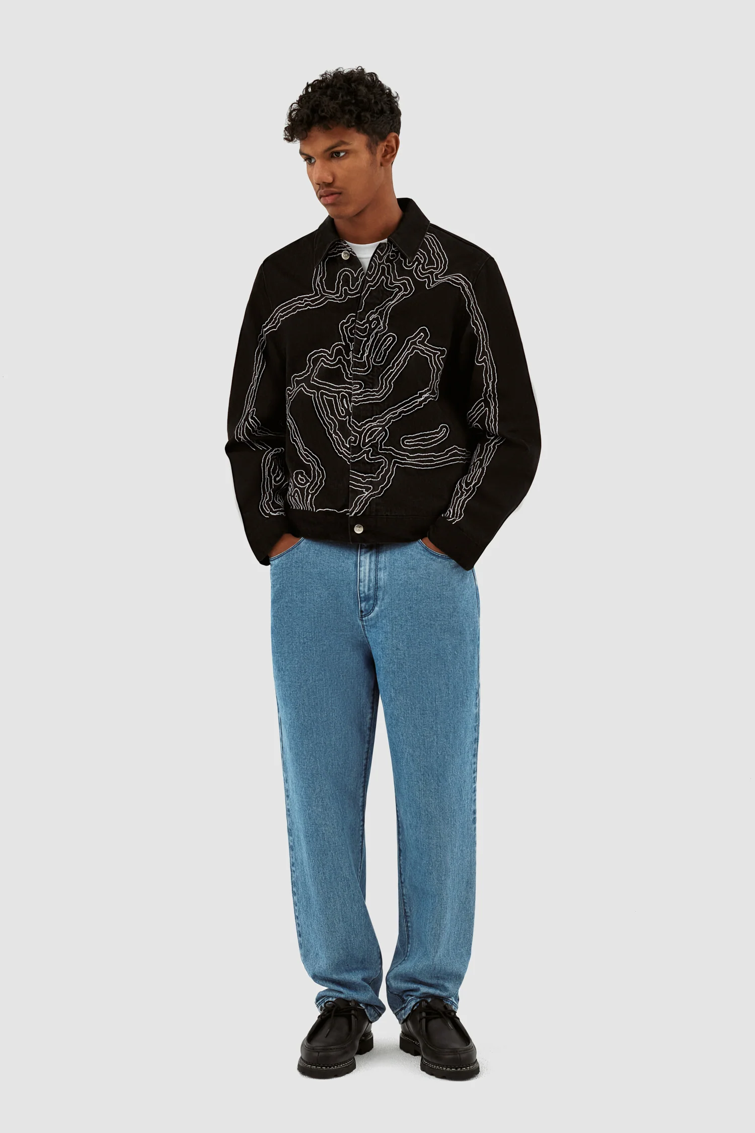 Veste Jones Fighter - Noir - Image 5