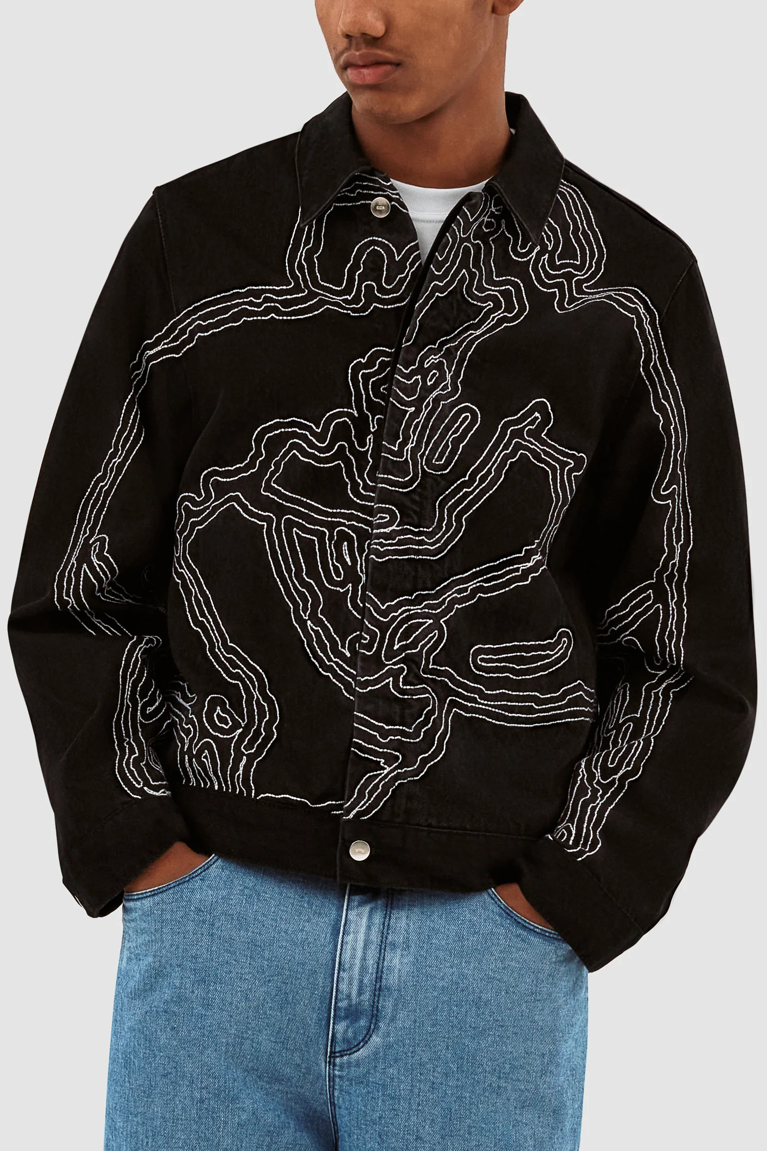 Veste Jones Fighter - Noir - Image 7