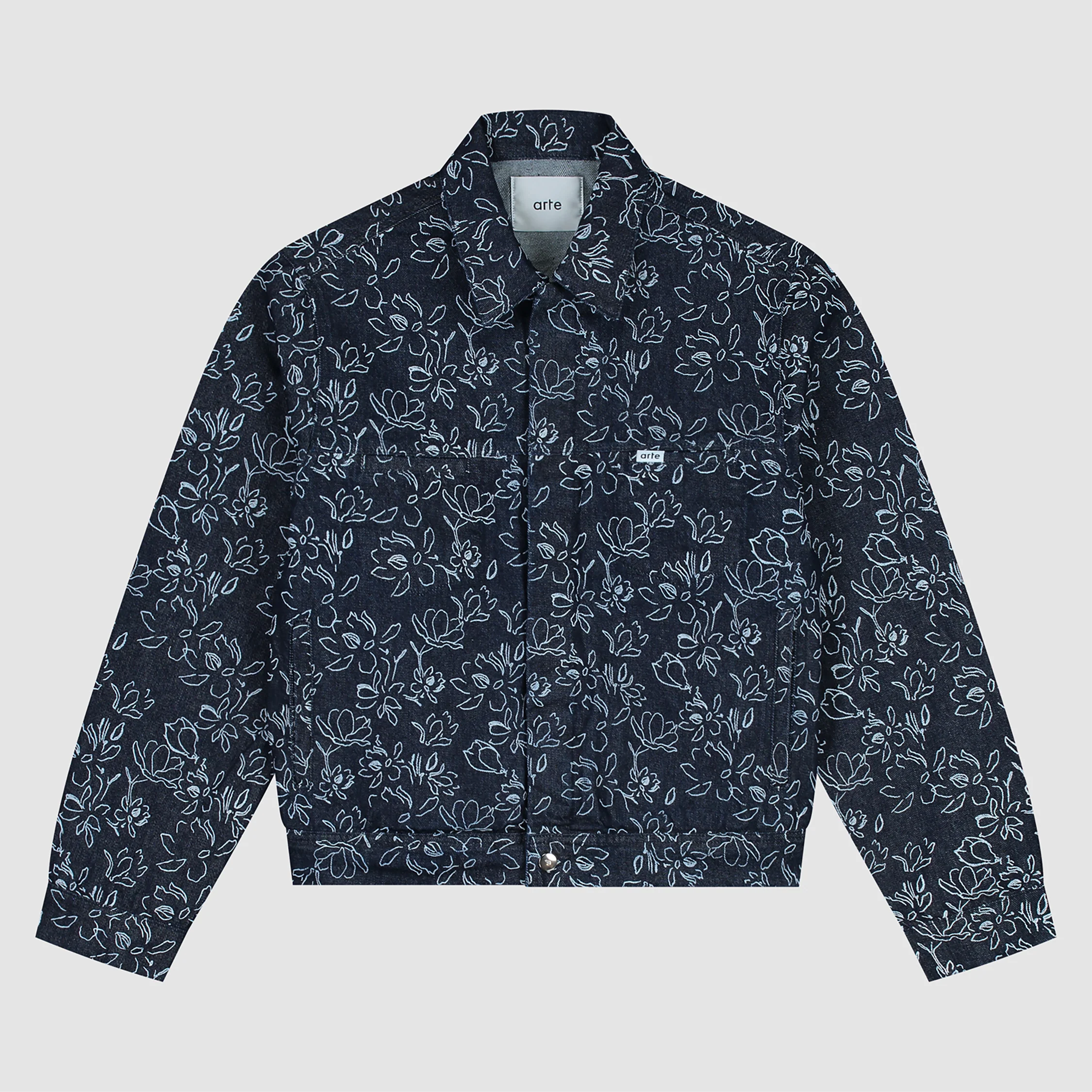 Veste Jones Flowers - Marine