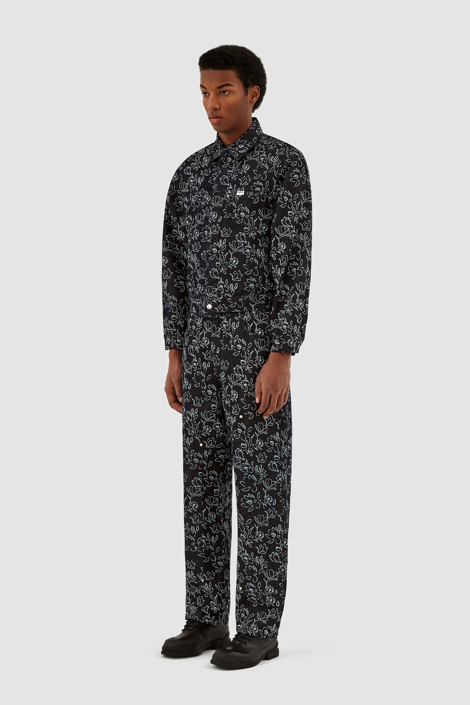 Veste Jones Flowers - Marine - Image 6