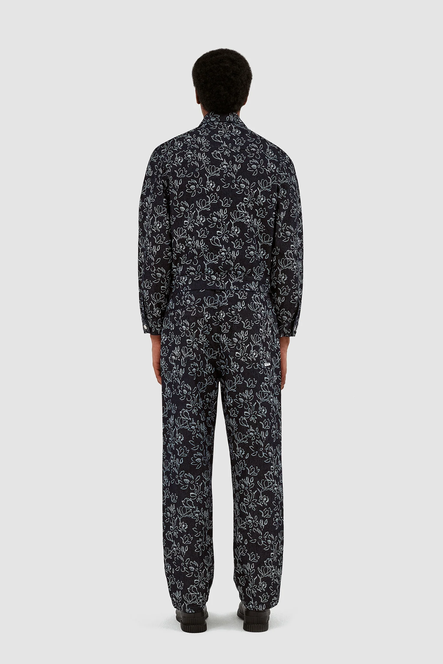 Veste Jones Flowers - Marine - Image 7