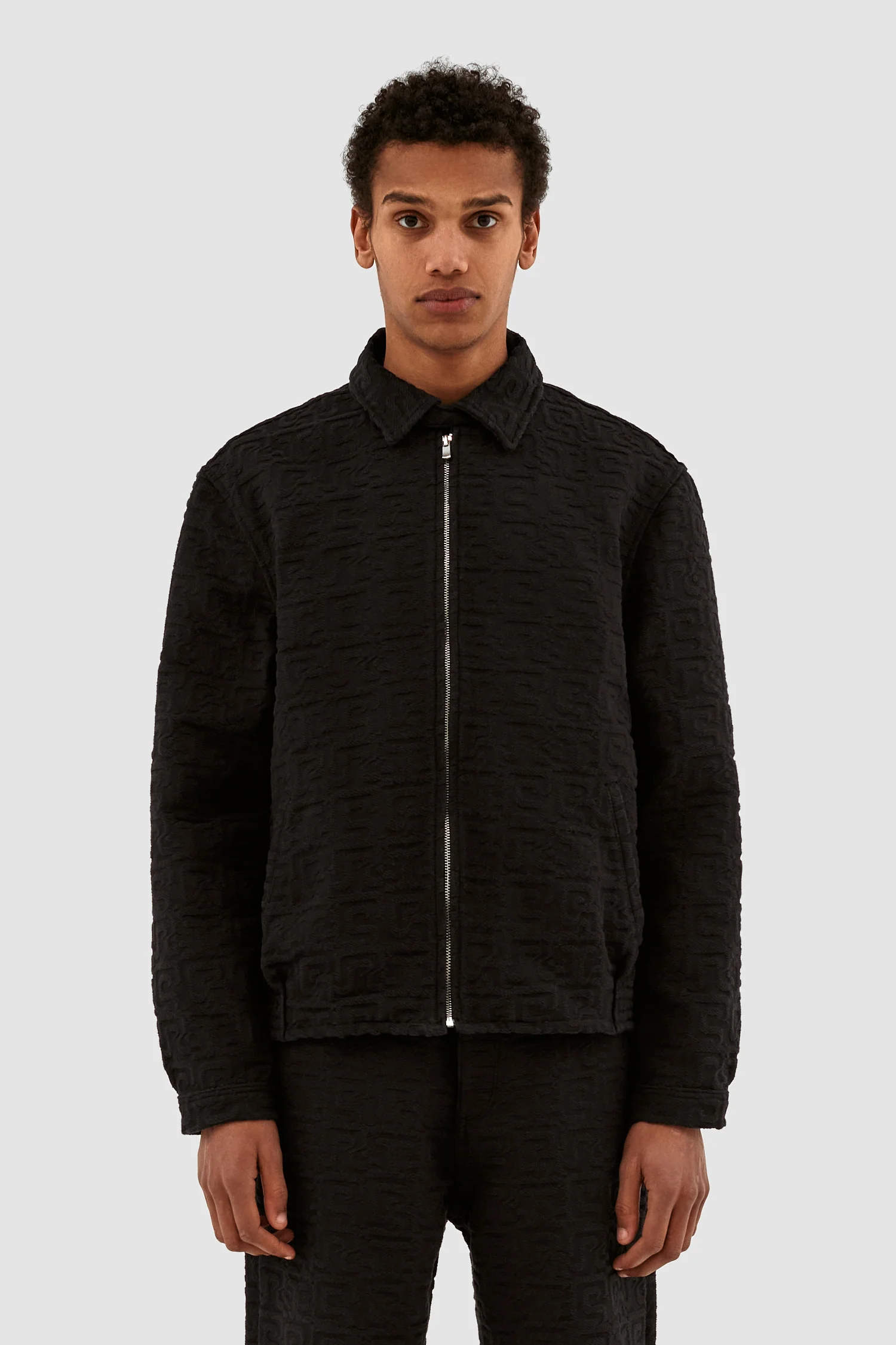 Veste Jones Jacquard - Noir - Image 2