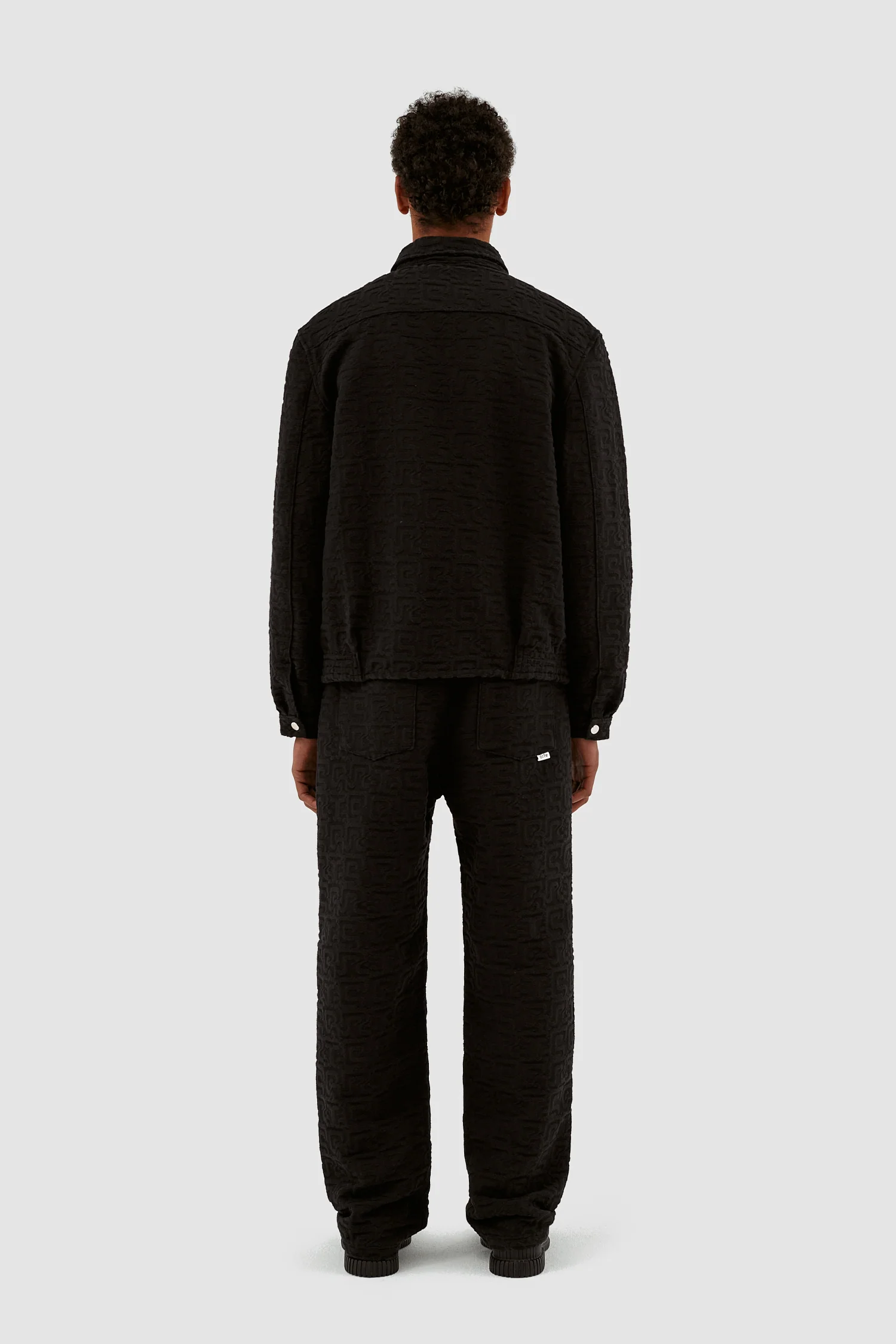 Veste Jones Jacquard - Noir - Image 6