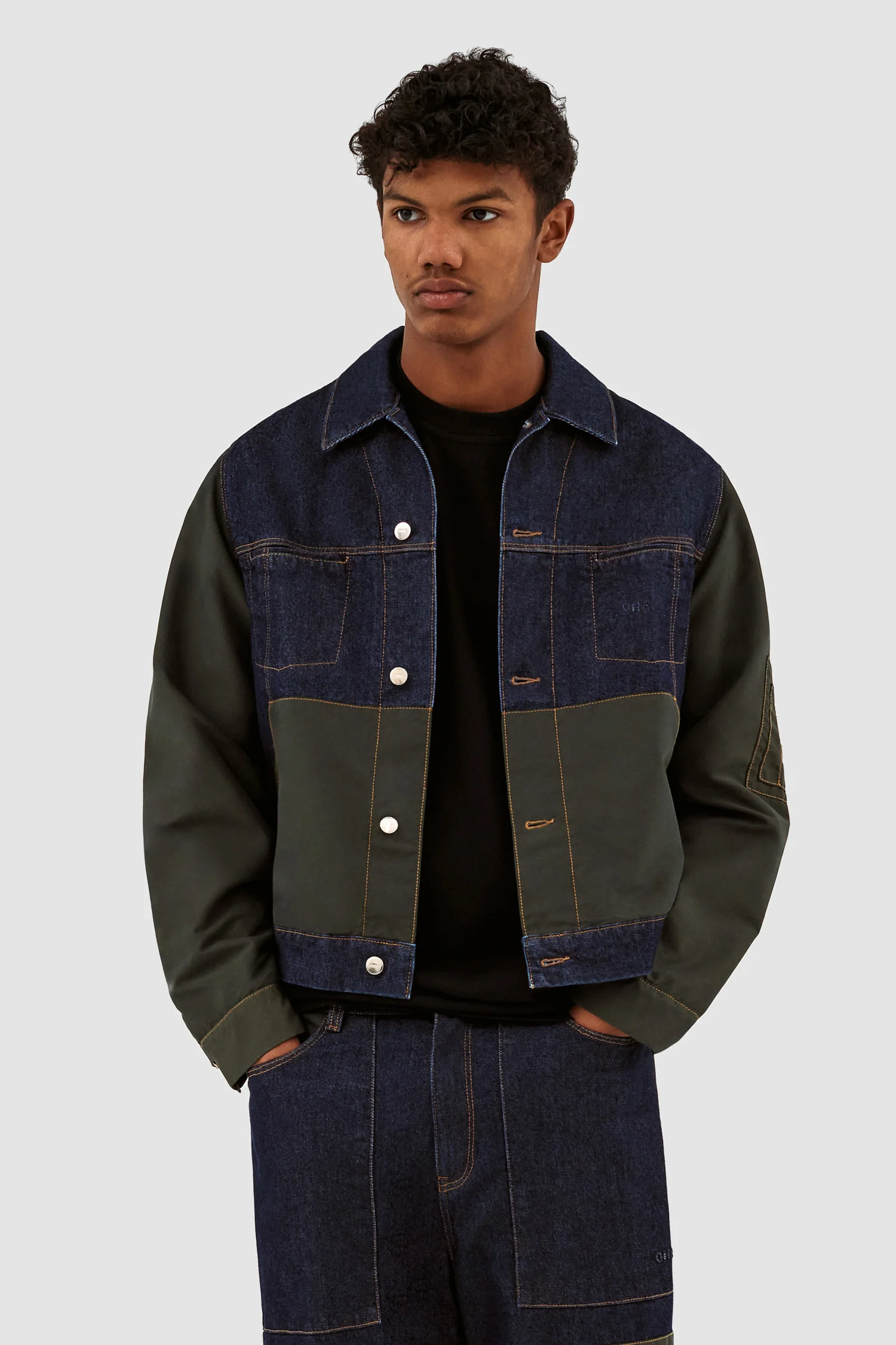 Veste Jones Multi - Denim/Vert - Image 2