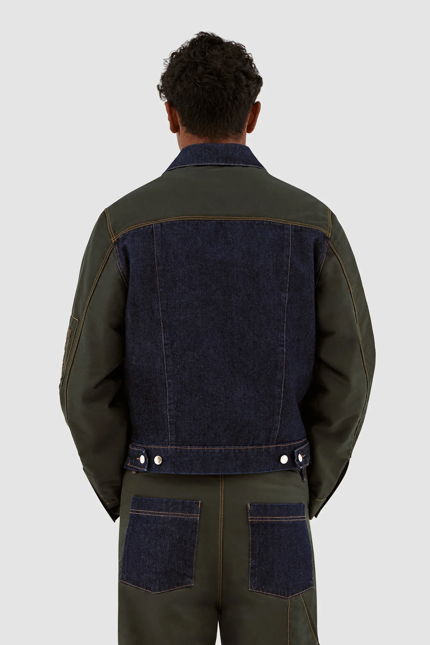 Veste Jones Multi - Denim/Vert - Image 3