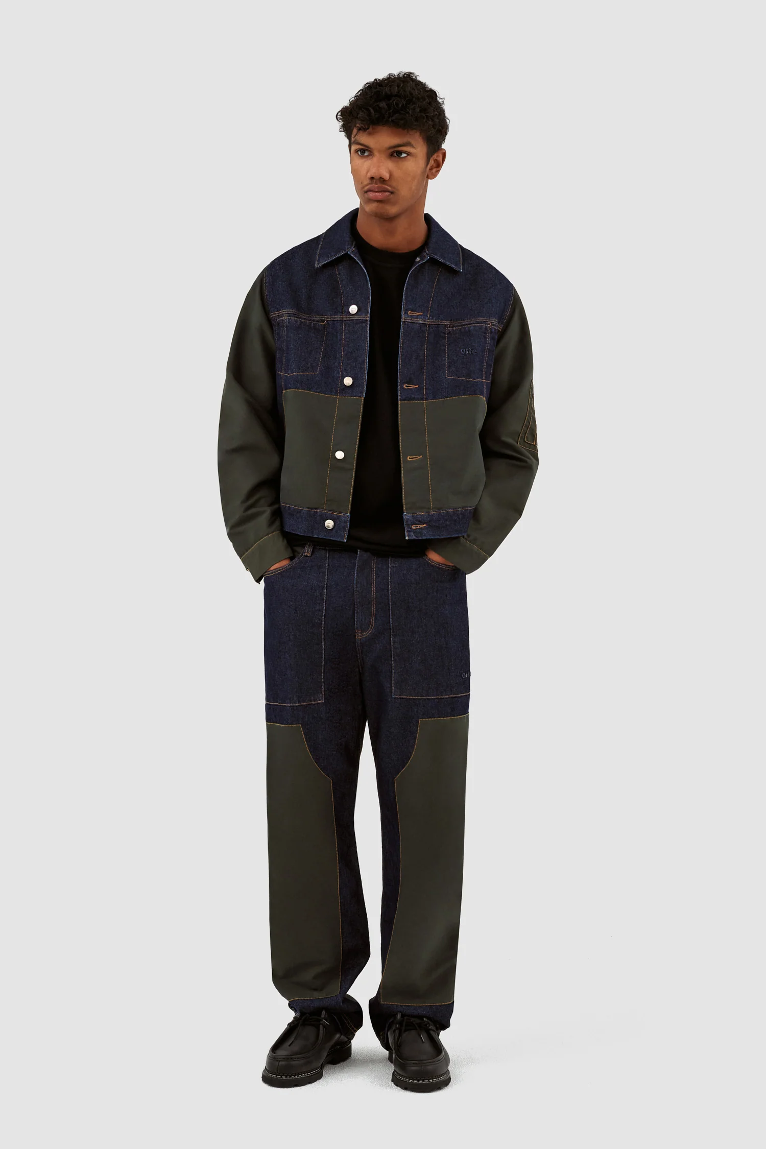 Veste Jones Multi - Denim/Vert - Image 4
