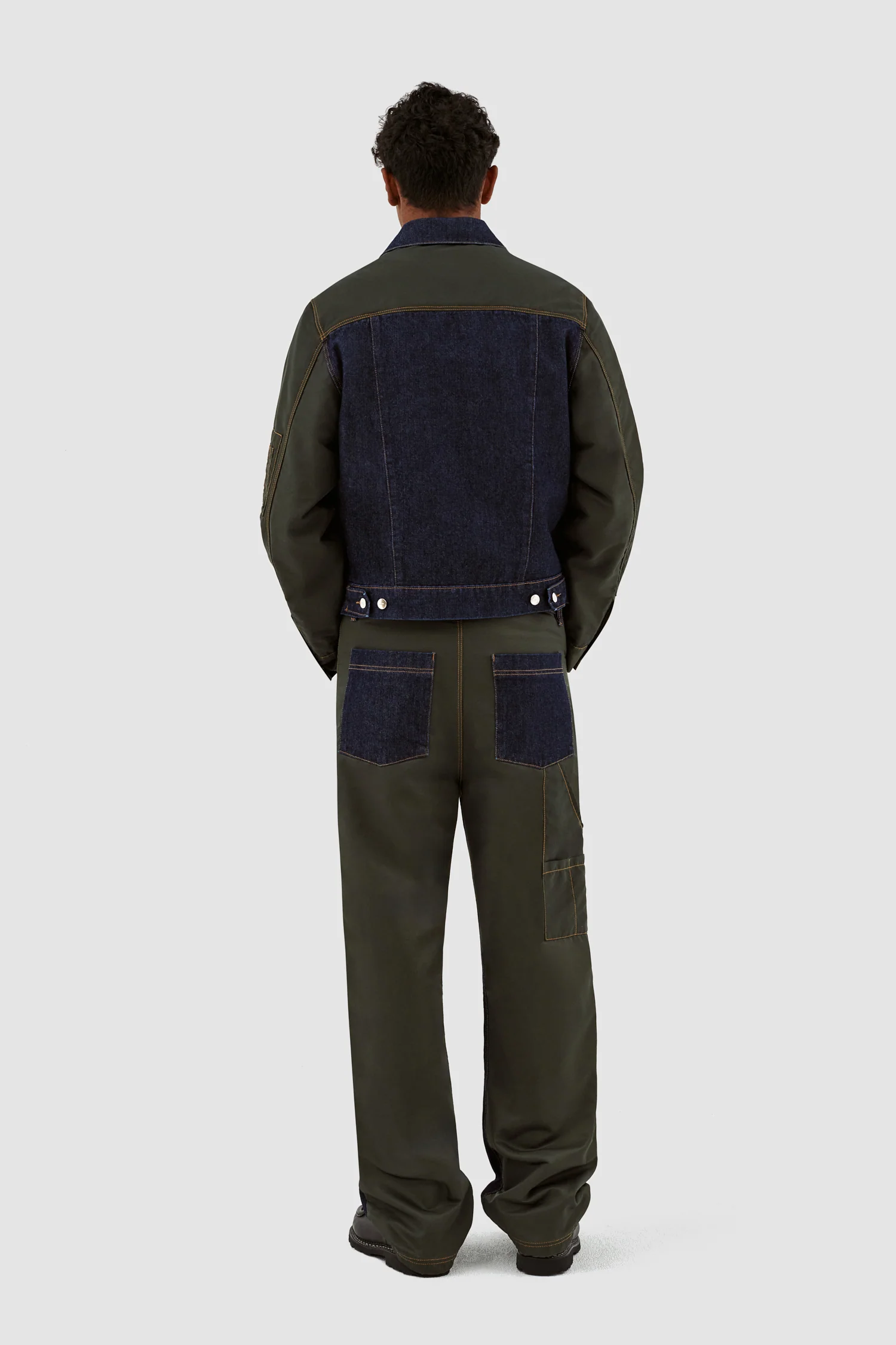 Veste Jones Multi - Denim/Vert - Image 6