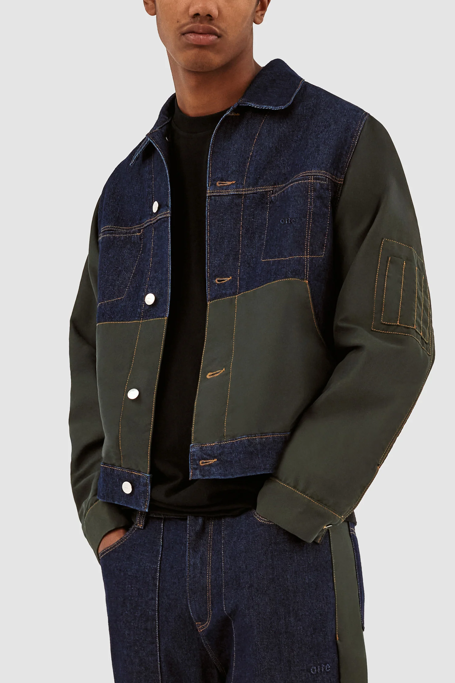 Veste Jones Multi - Denim/Vert - Image 7