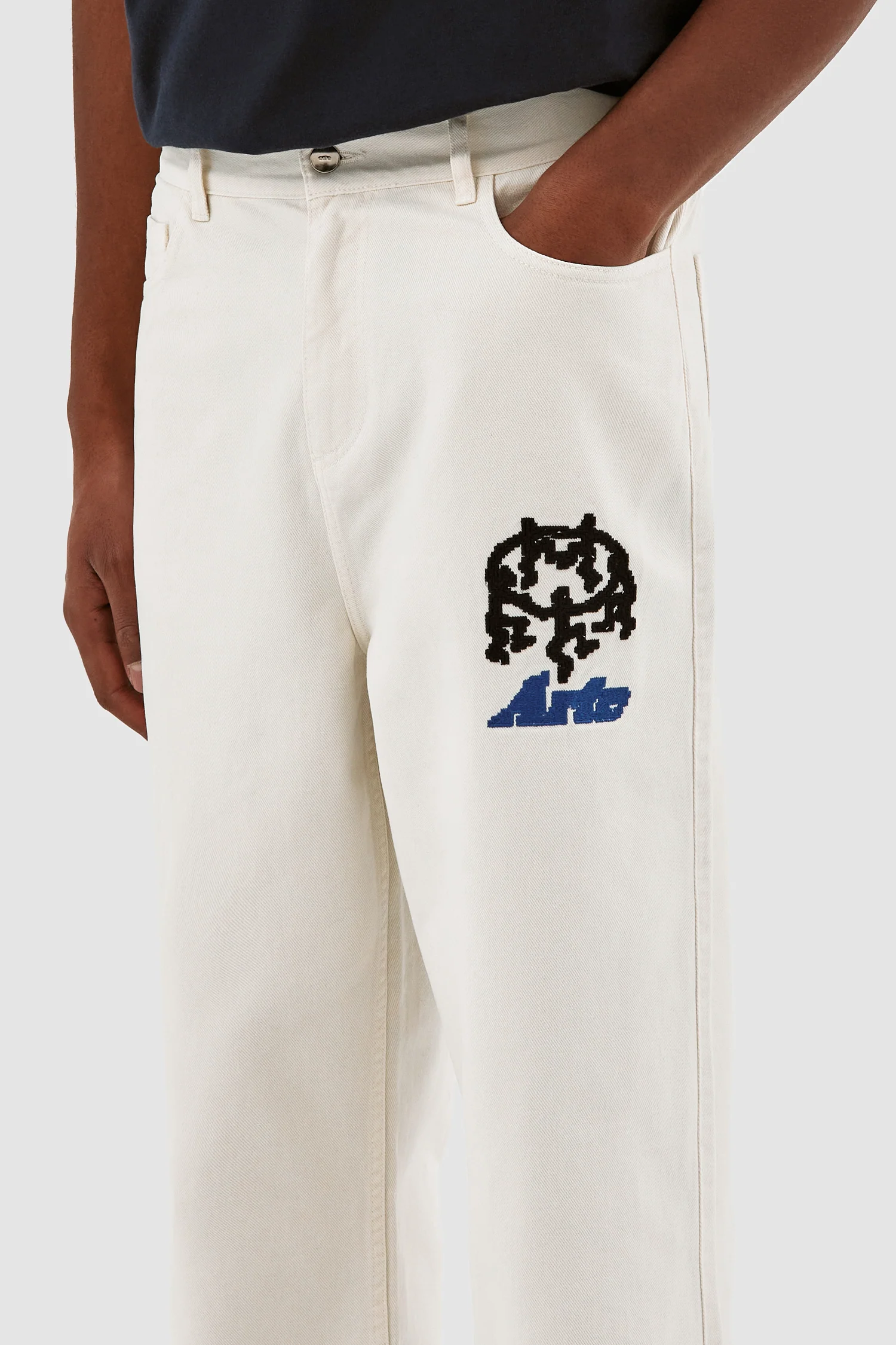 Pantalon Jones Pixel Dancers - Crème - Image 4