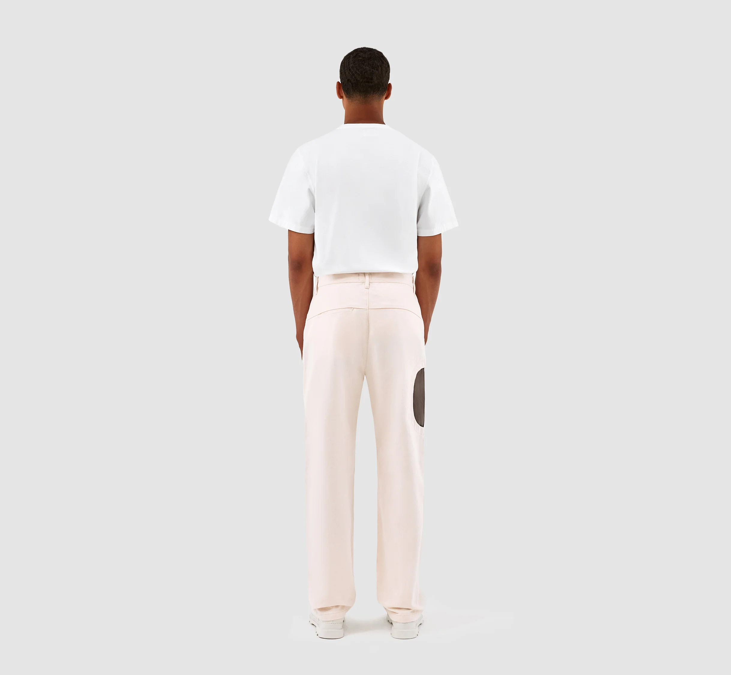 Pantalon Trabal de Jones - Crème/Gris - Image 8