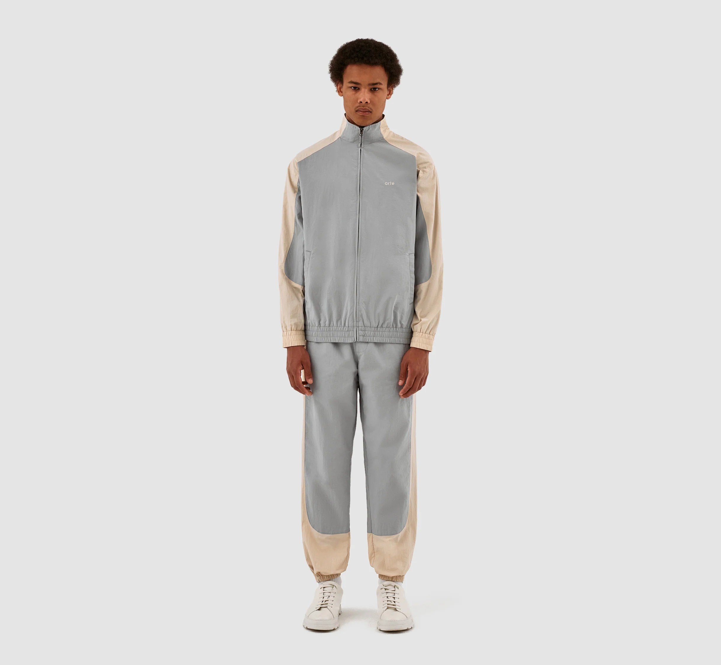 Veste Jordan Colorblock - Crème/Gris - Image 5