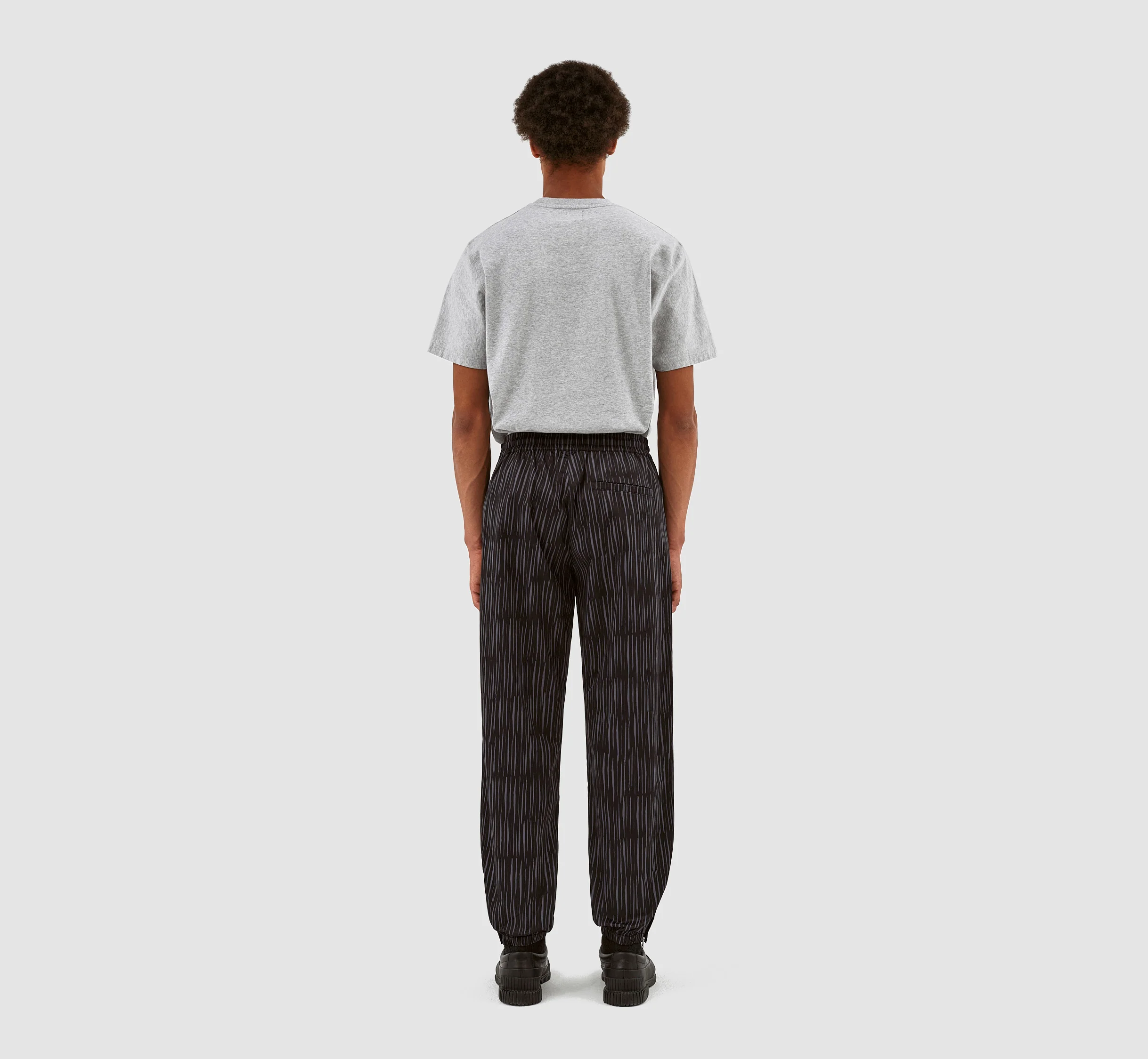 Pantalon Jordan Pereira - Noir/Gris - Image 7