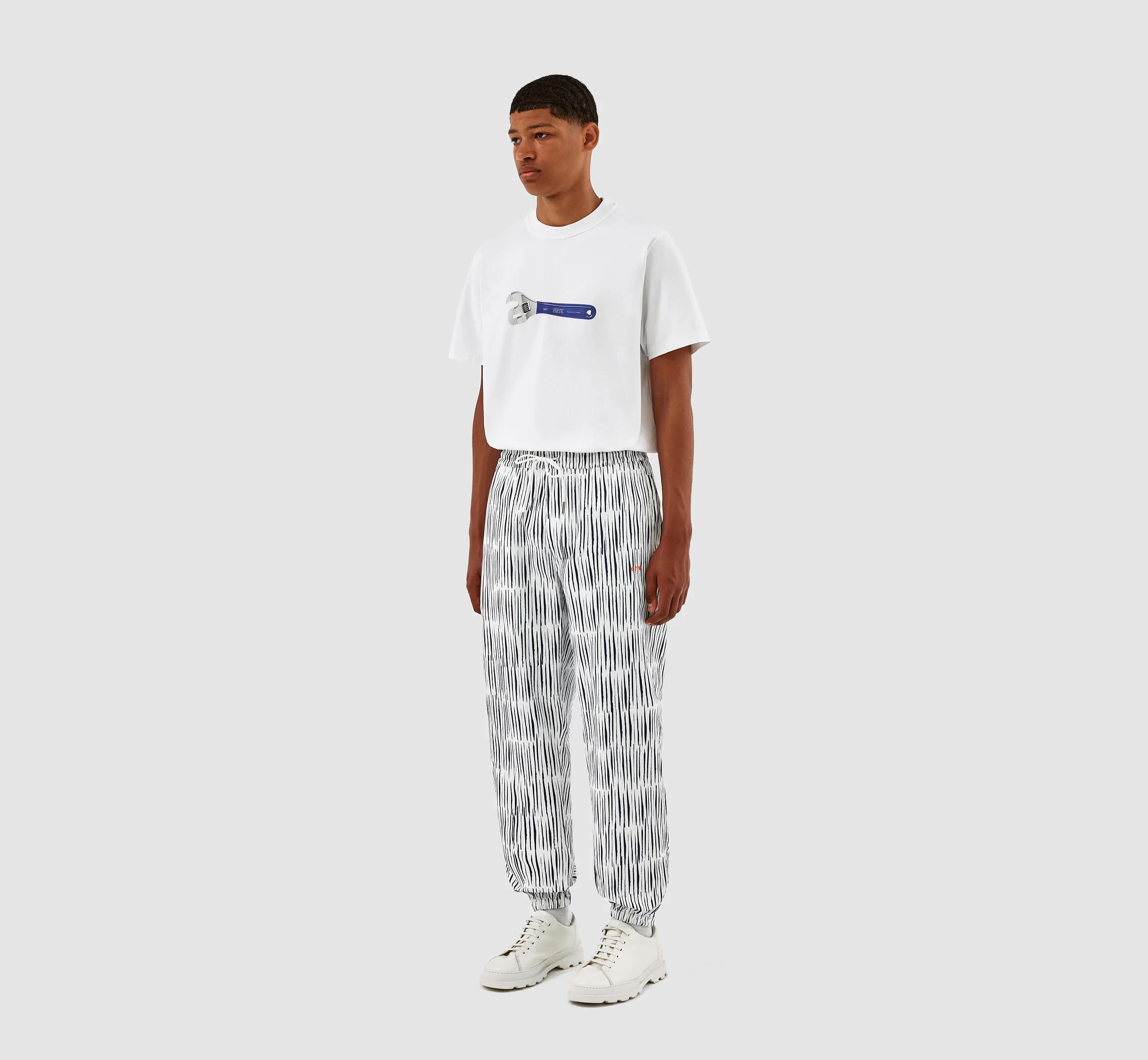 Pantalon Jordan Pereira - Crème/Marine - Image 6