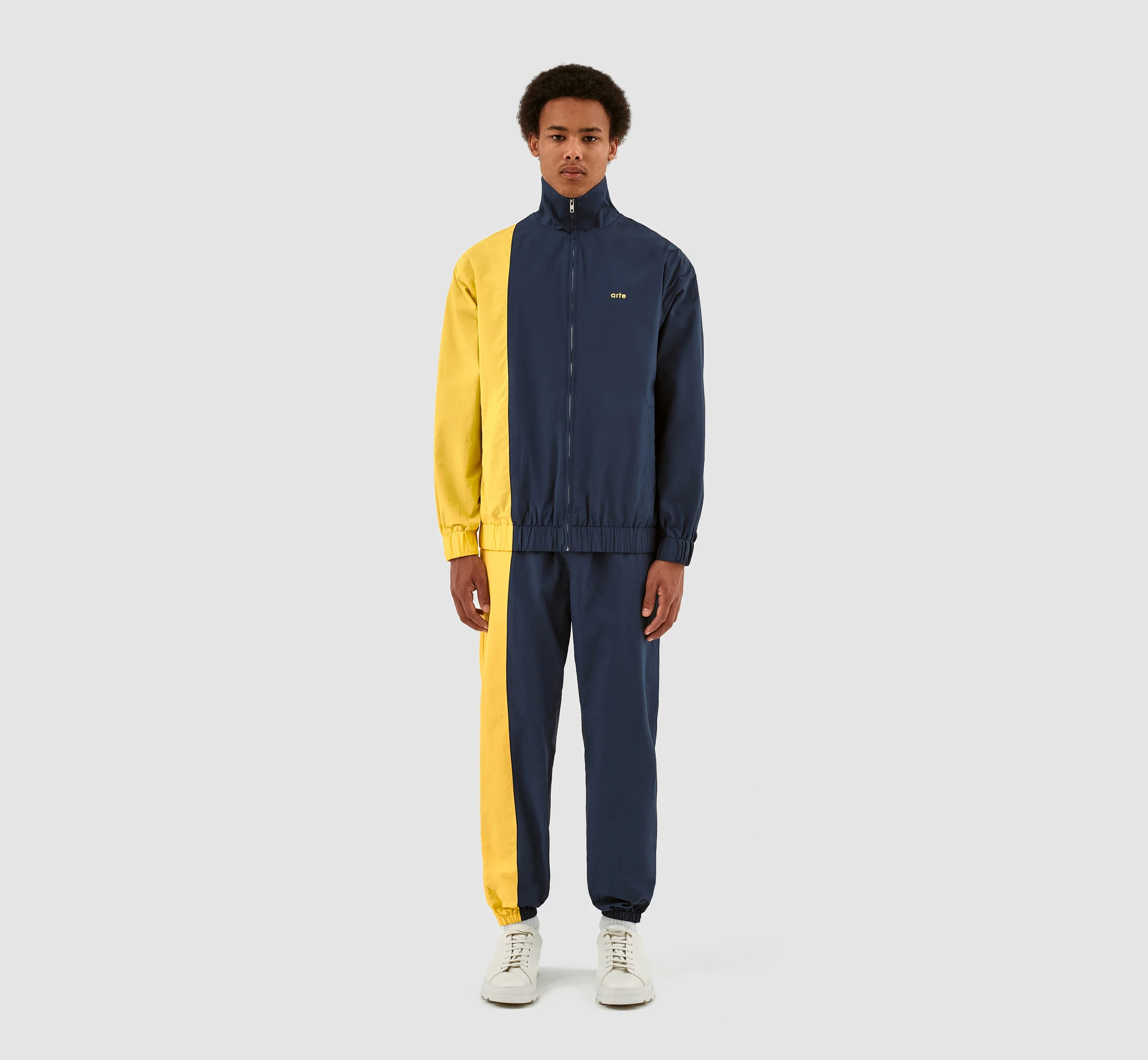 Veste latérale Jordan - Marine/Jaune - Image 5
