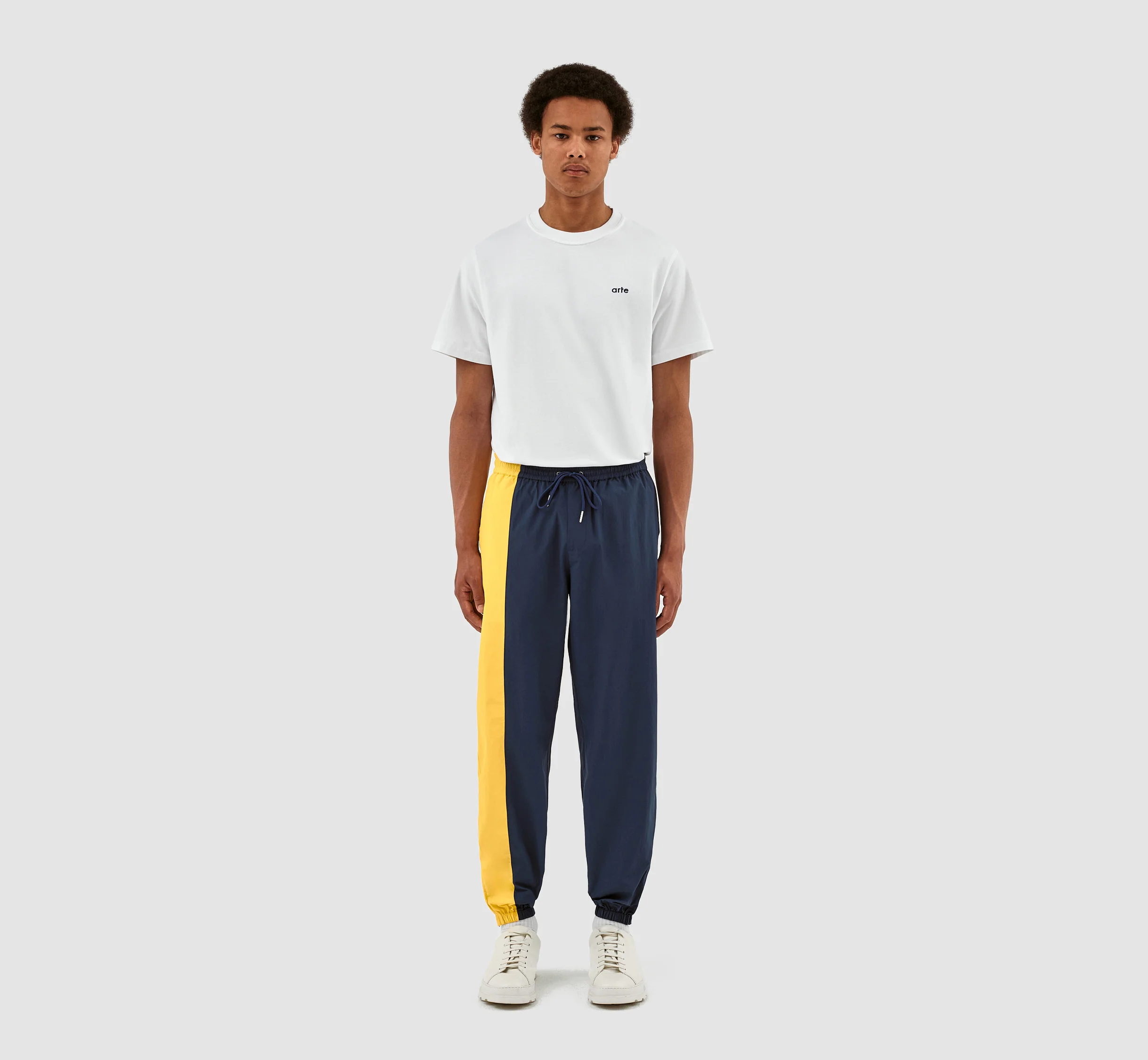 Pantalon Jordan Side - Marine/Jaune - Image 5