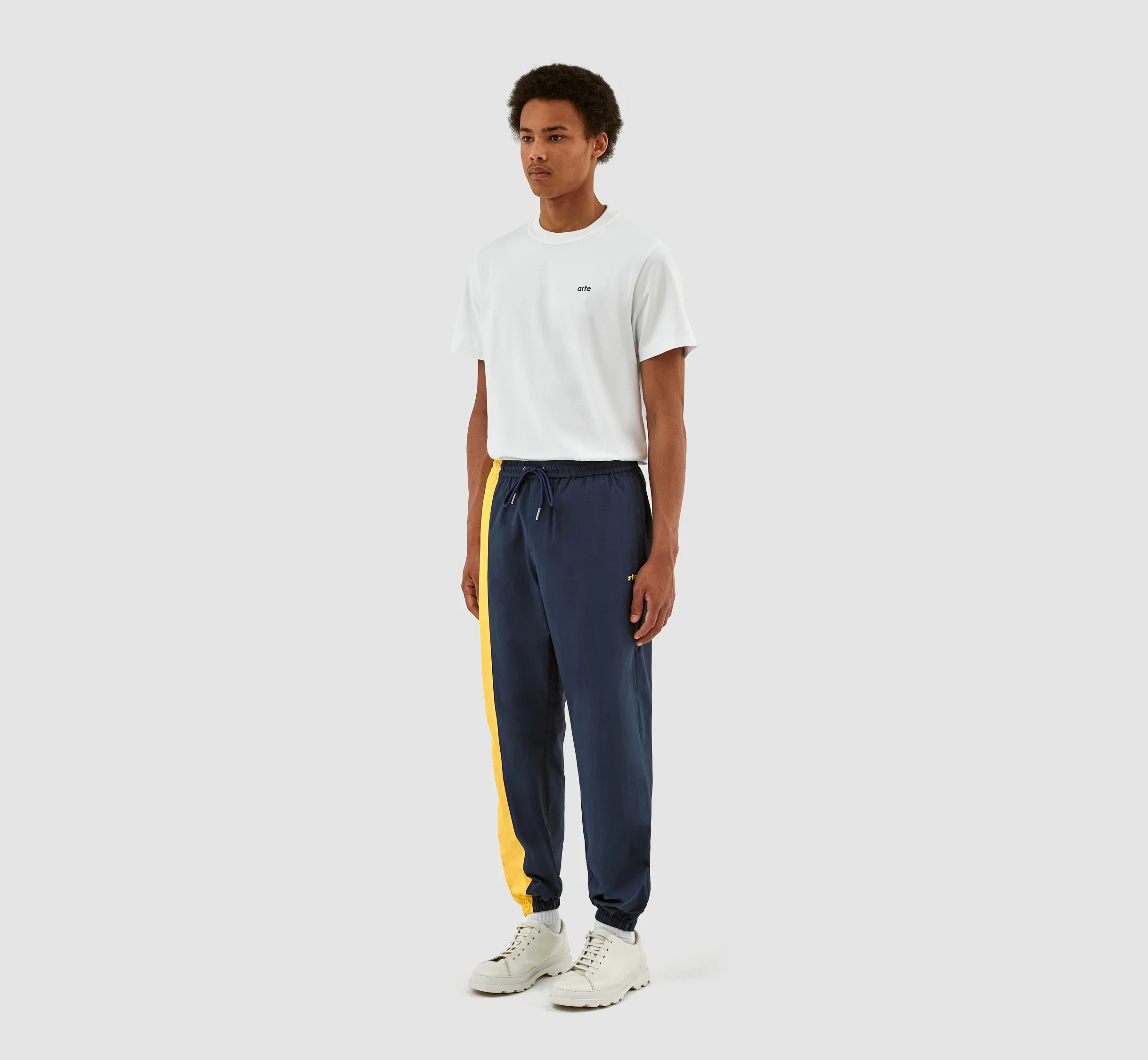 Pantalon Jordan Side - Marine/Jaune - Image 6