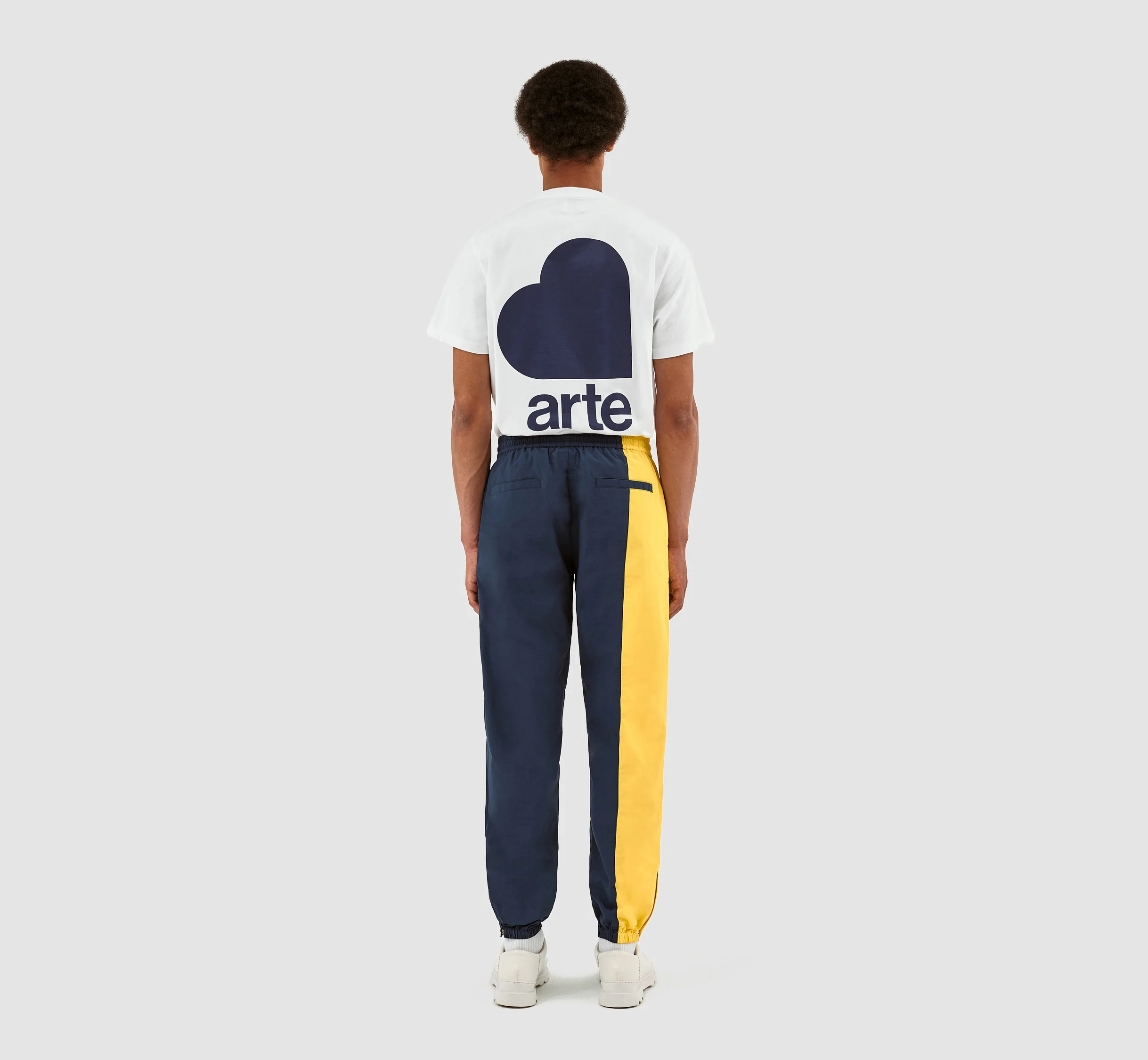 Pantalon Jordan Side - Marine/Jaune - Image 7