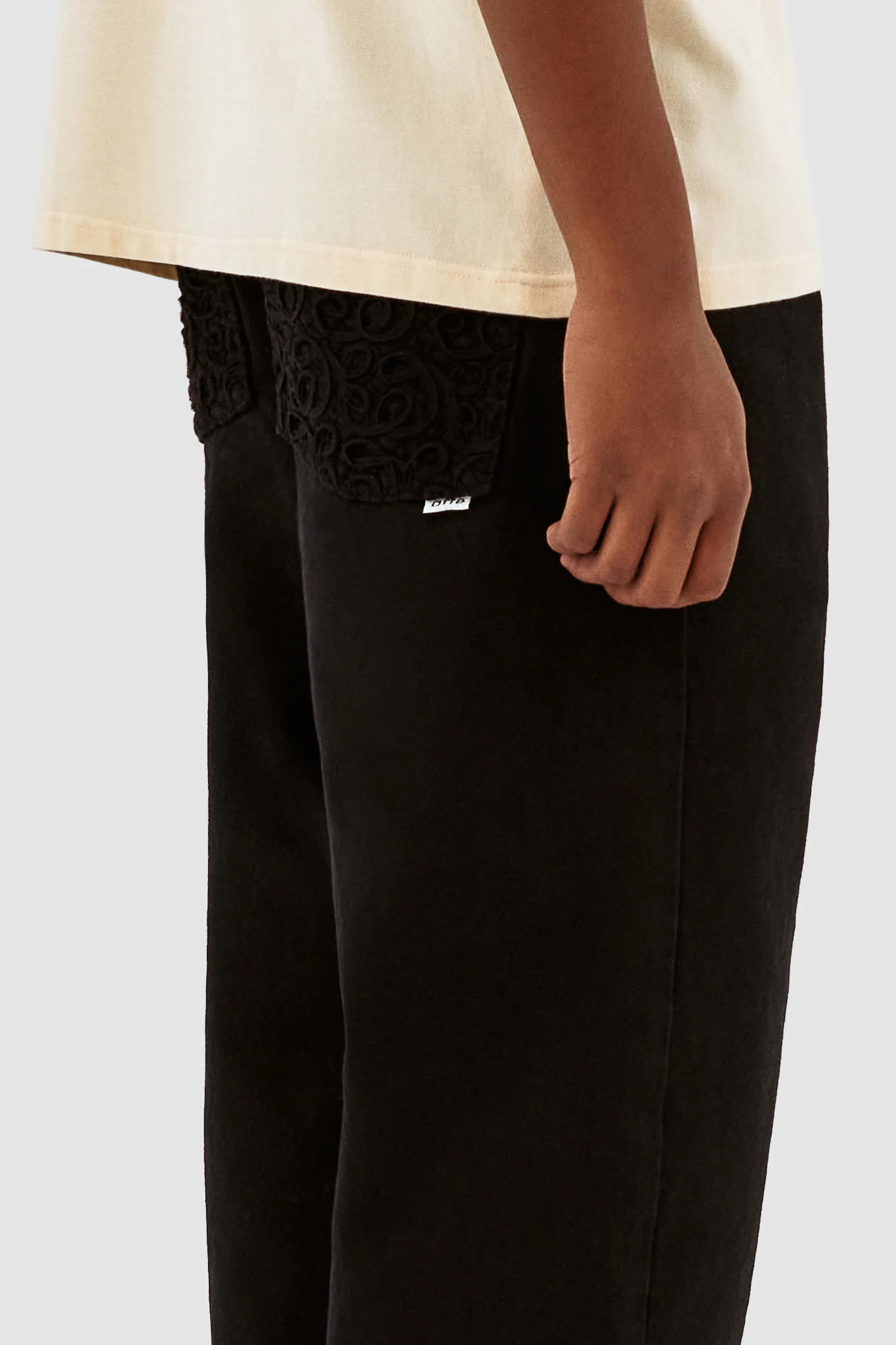 Pantalon Joshua Detail - Noir - Image 6