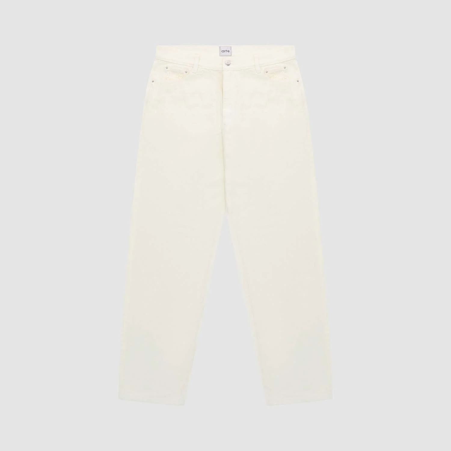 Pantalon Joshua Detail - Crème