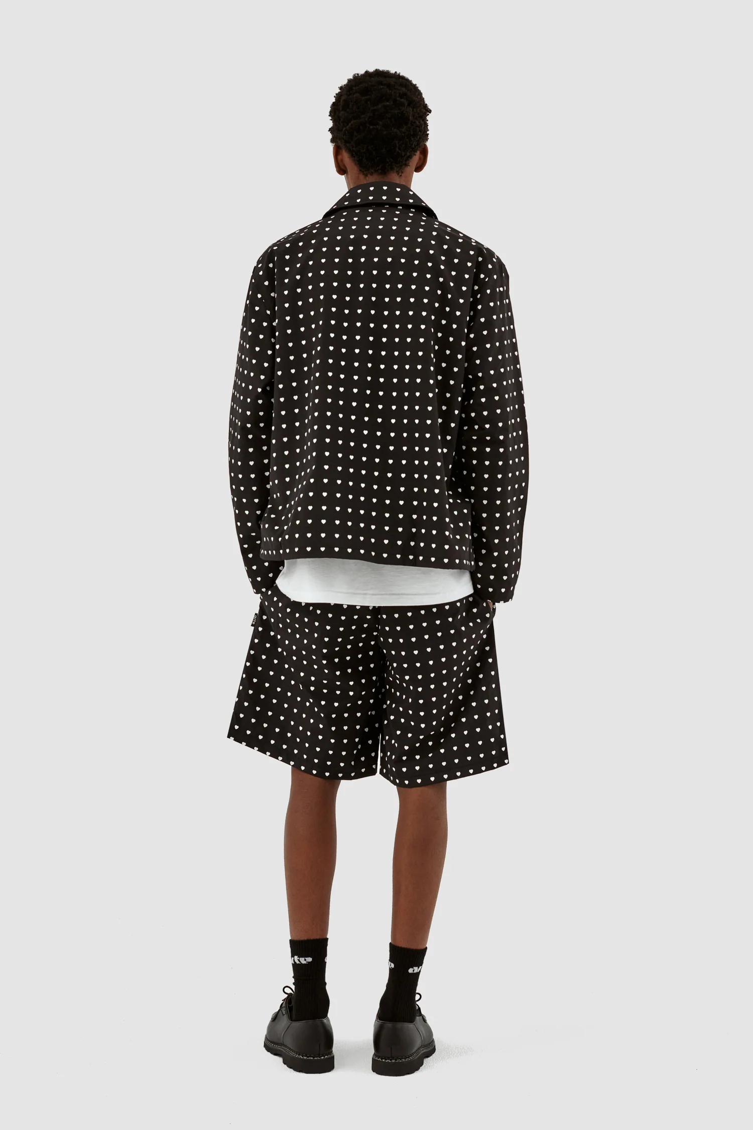 Veste Jules Heart - Noir/Blanc - Image 7