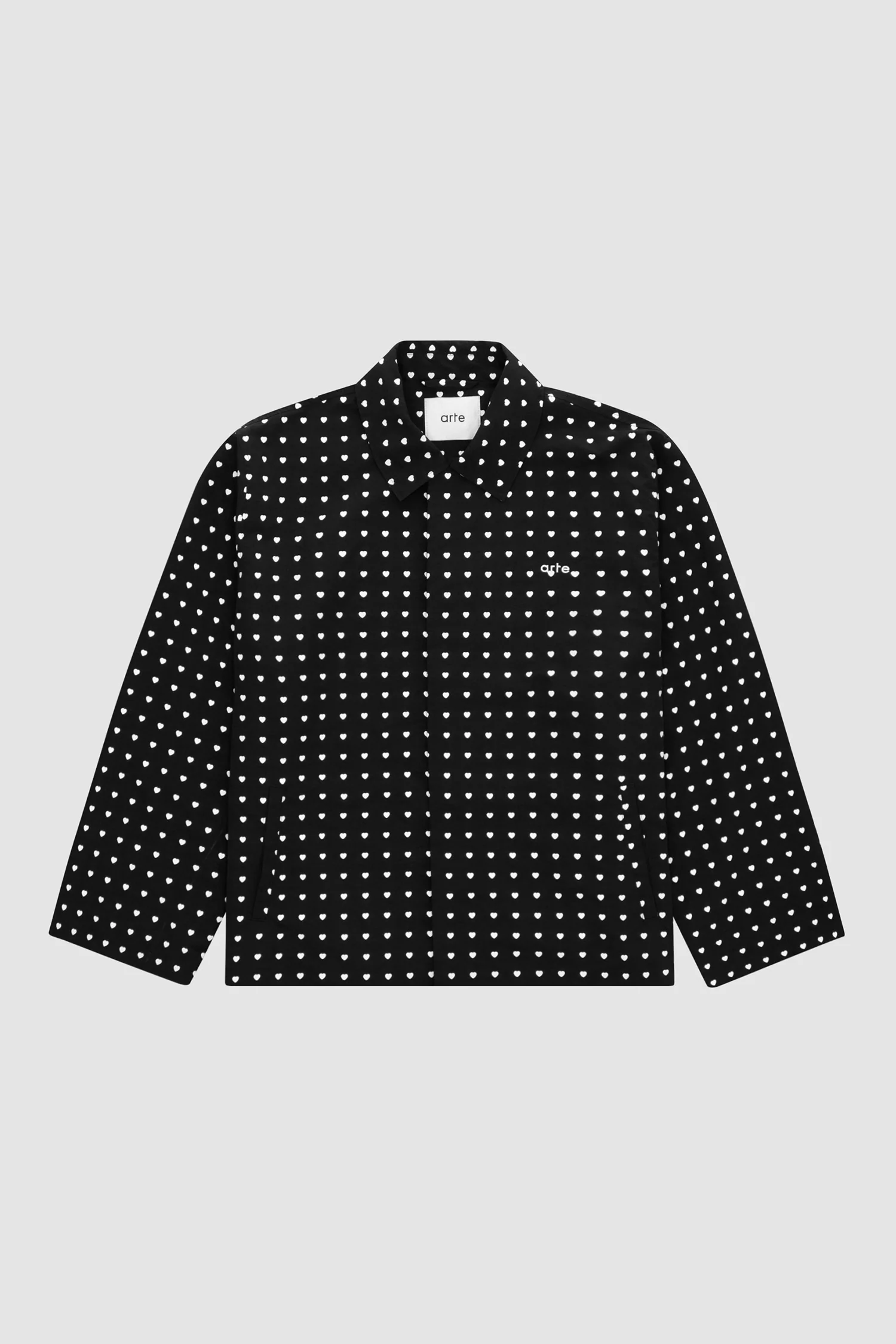 Veste Jules Heart - Noir/Blanc - Image 8