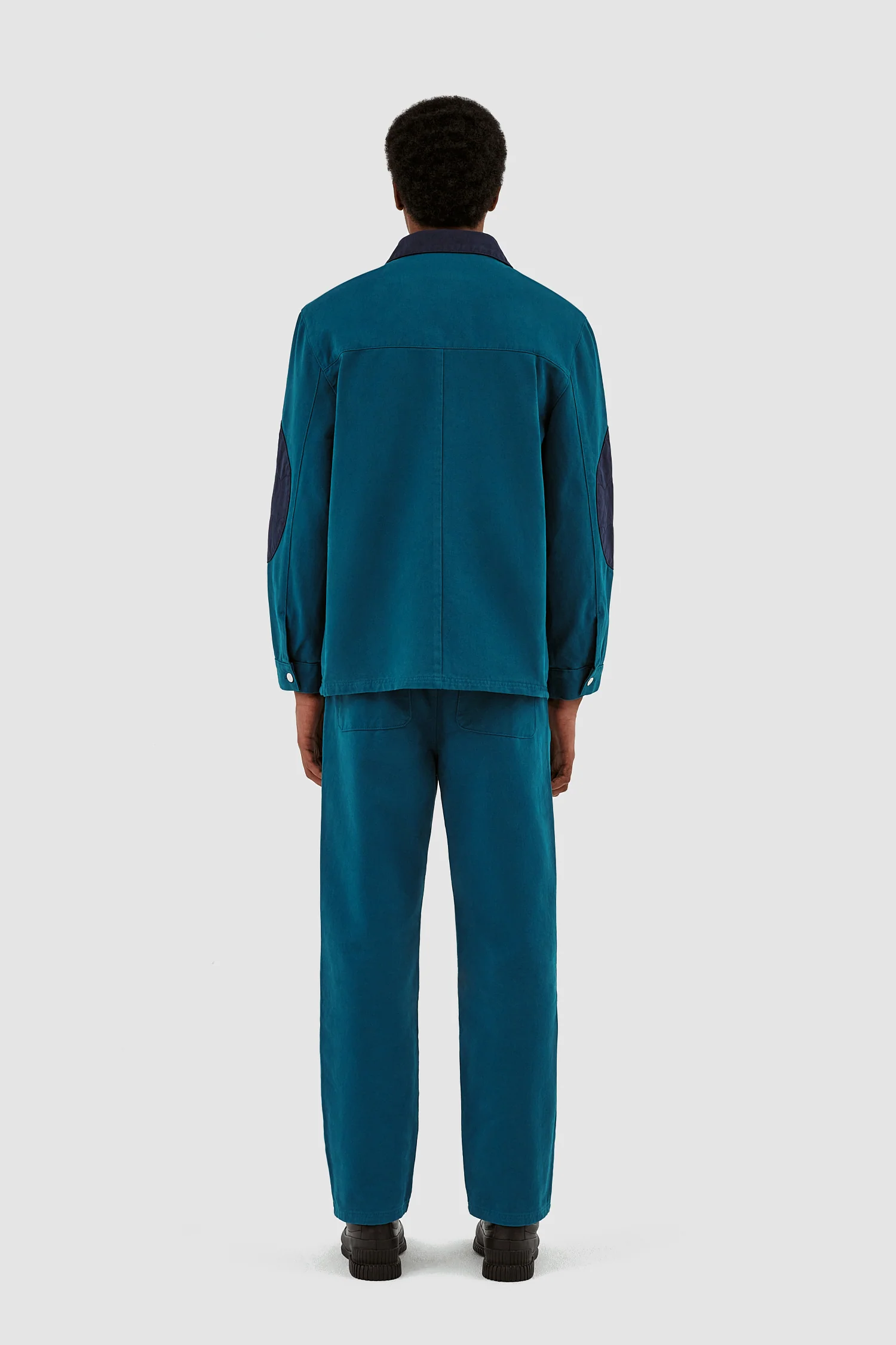 Veste matelassée Jules Heart - Bleu pétrole - Image 7
