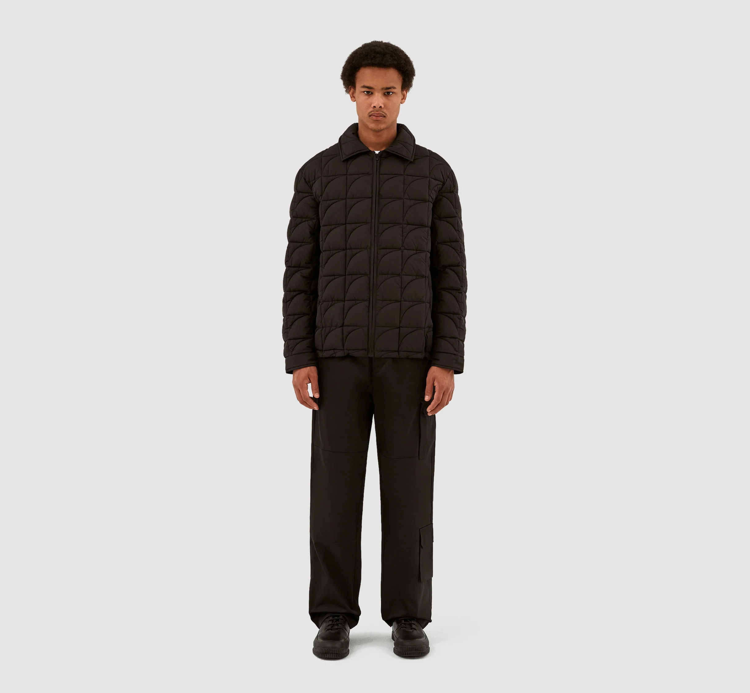 Veste matelassée Jules - Noir - Image 4