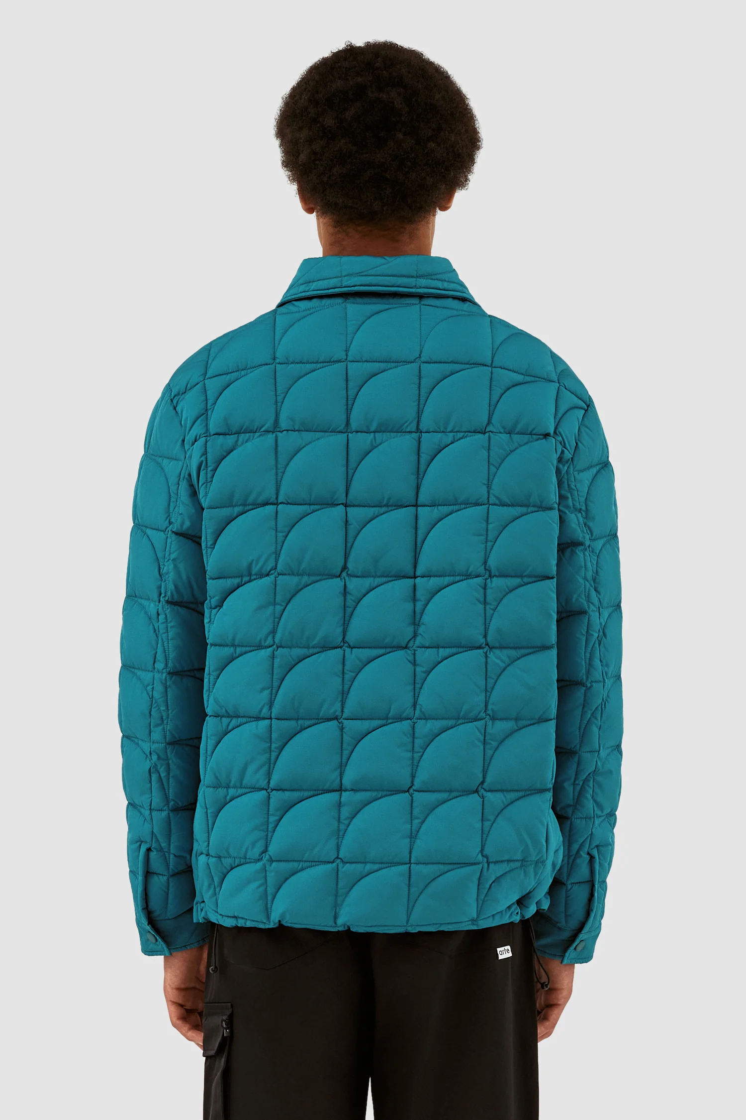 Veste matelassée Jules - Bleu lac - Image 2
