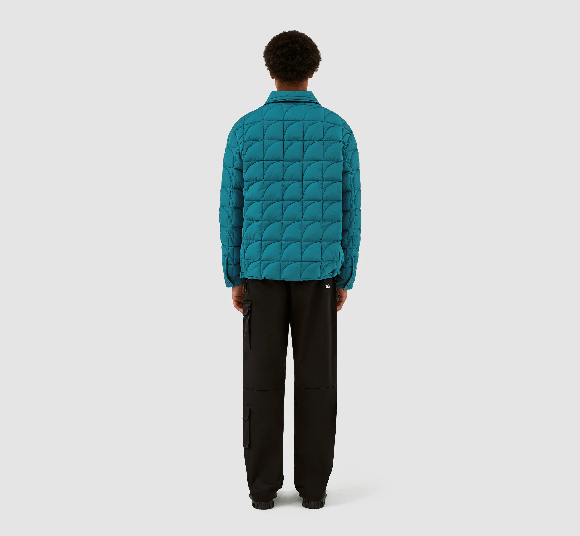 Veste matelassée Jules - Bleu lac - Image 6