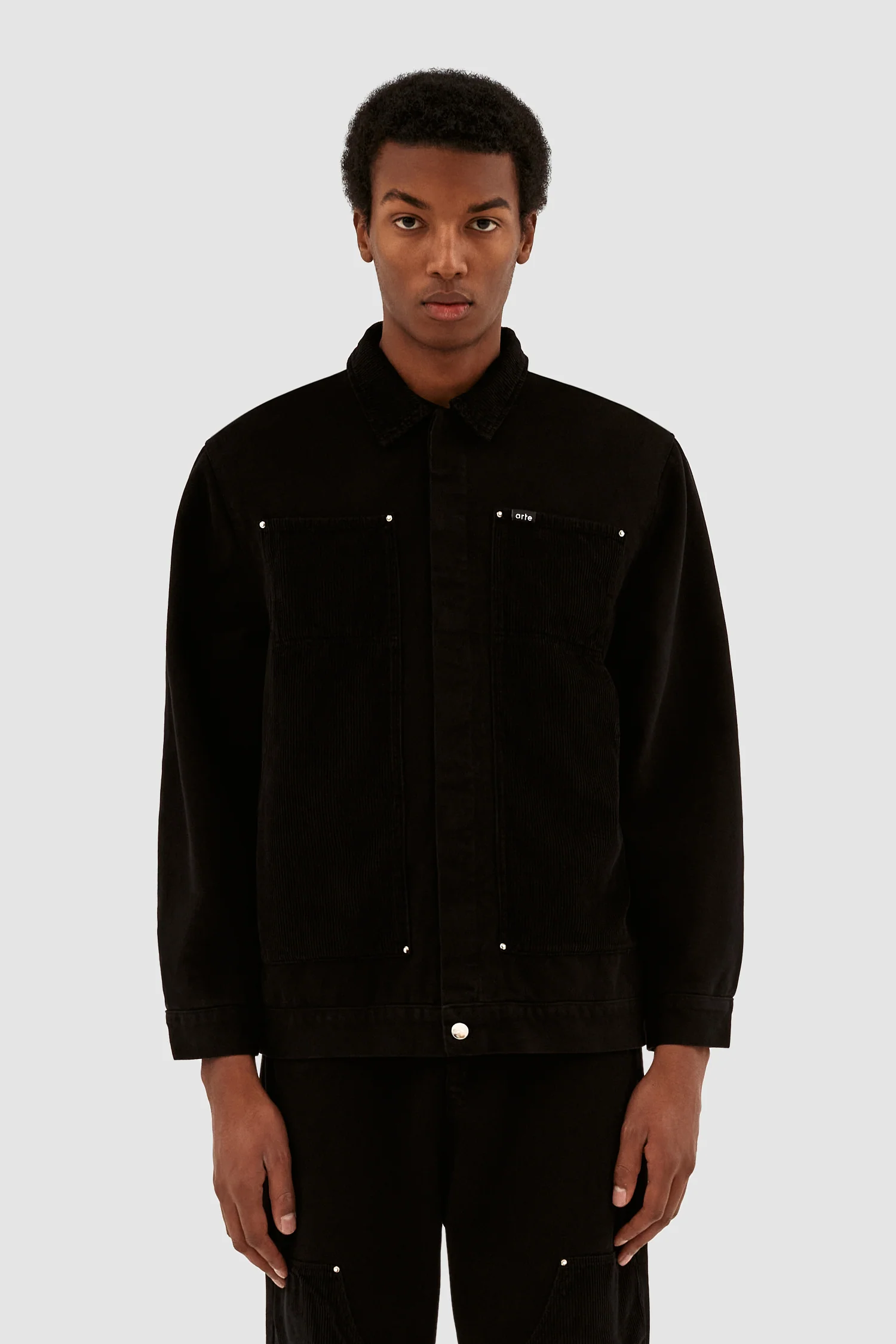 Veste de travail Jules - Noir - Image 2