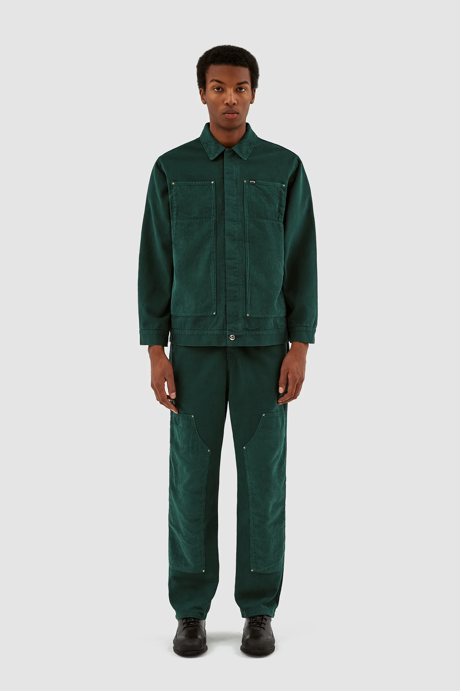 Veste de travail Jules - Vert - Image 4