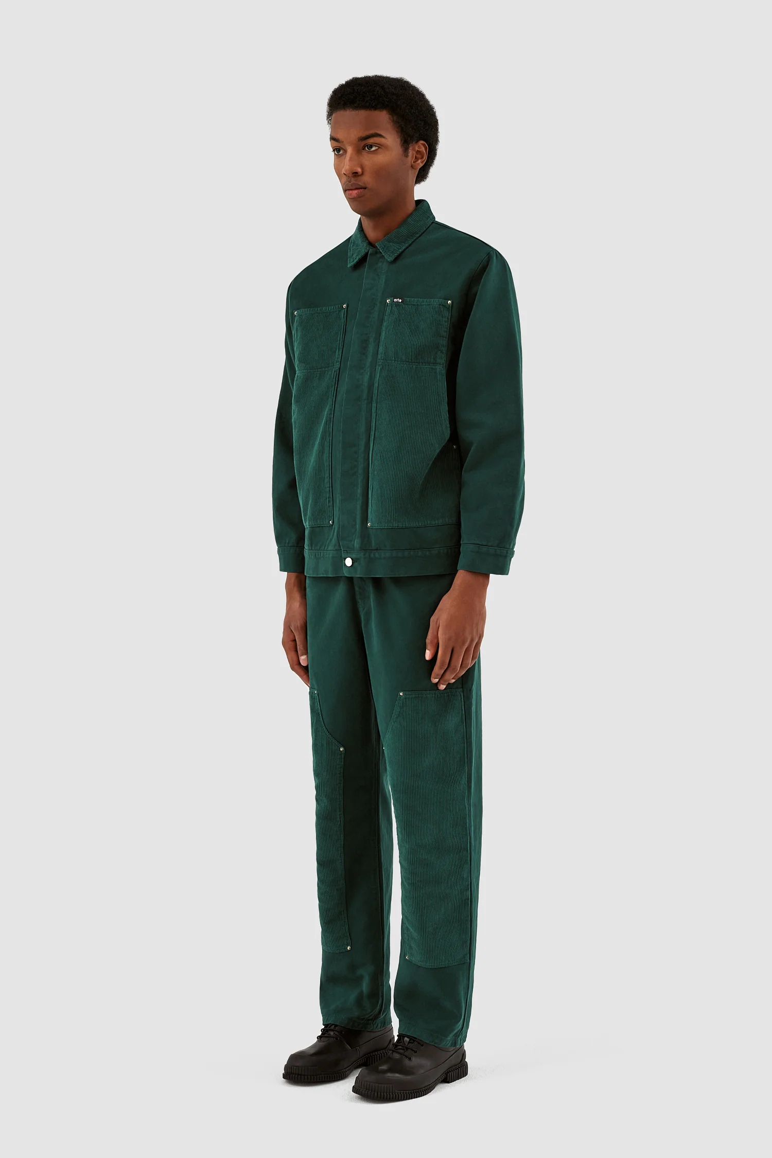 Veste de travail Jules - Vert - Image 5
