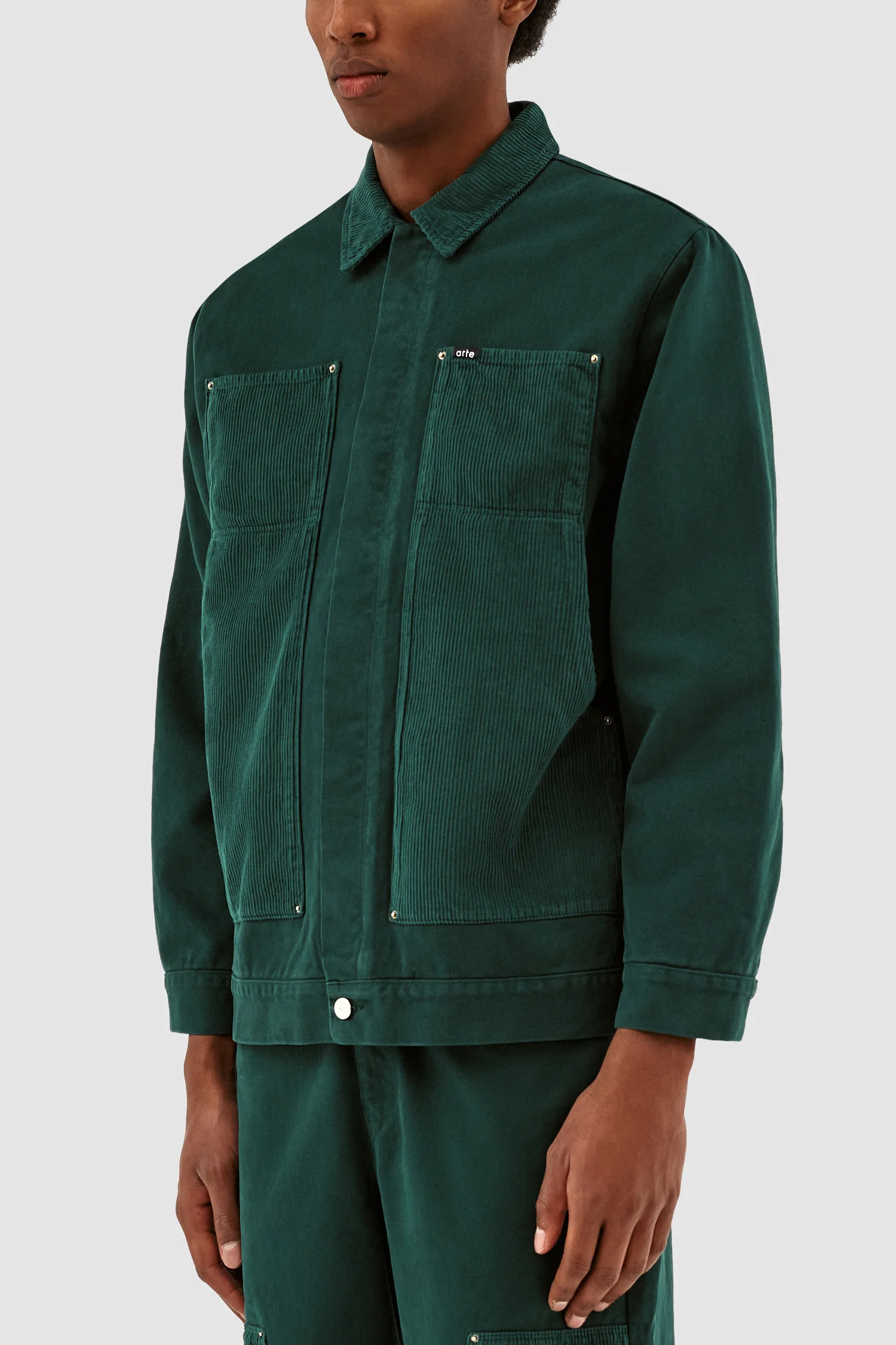 Veste de travail Jules - Vert - Image 7