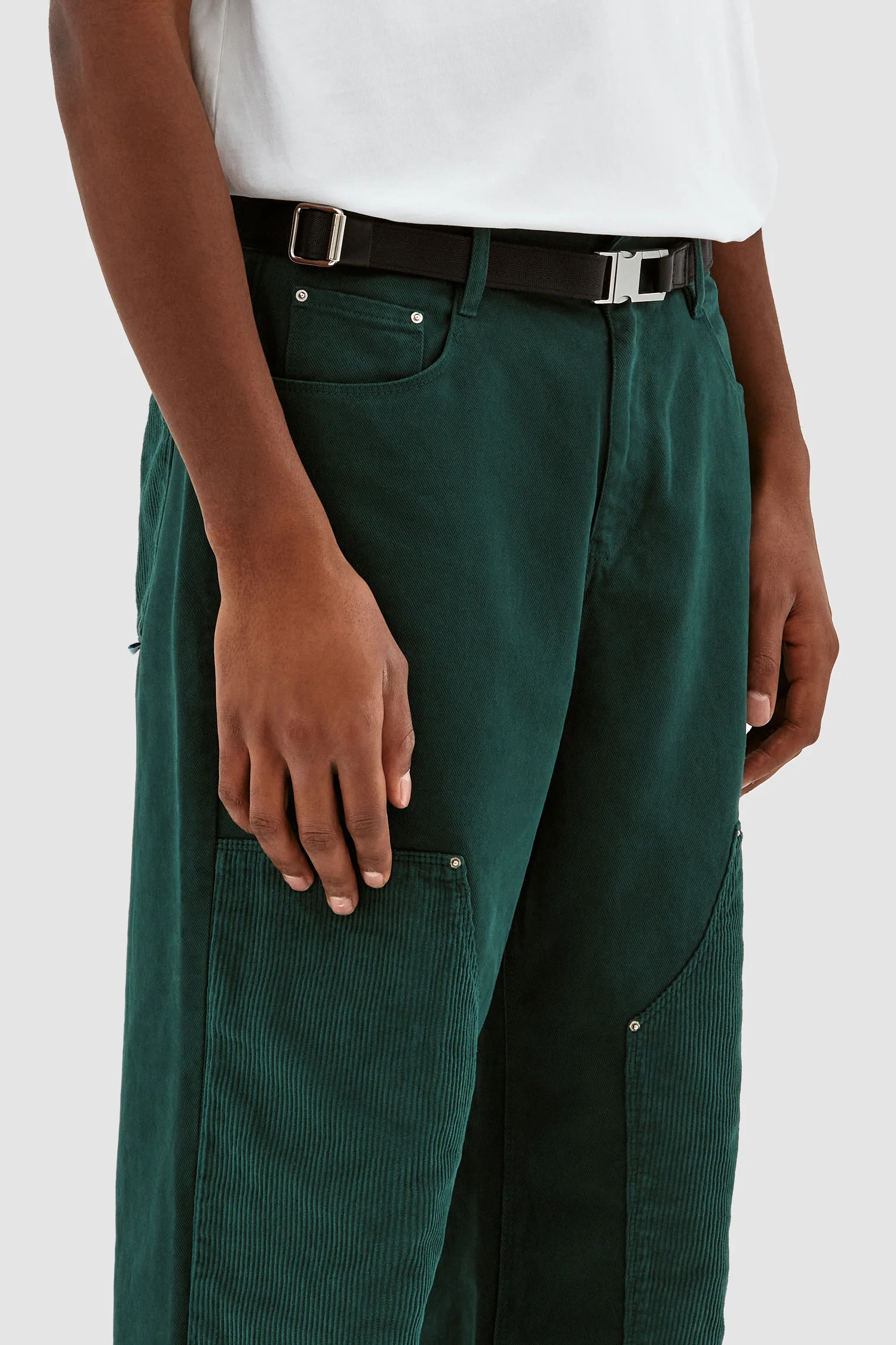 Pantalon Jules Workwear - Vert - Image 4