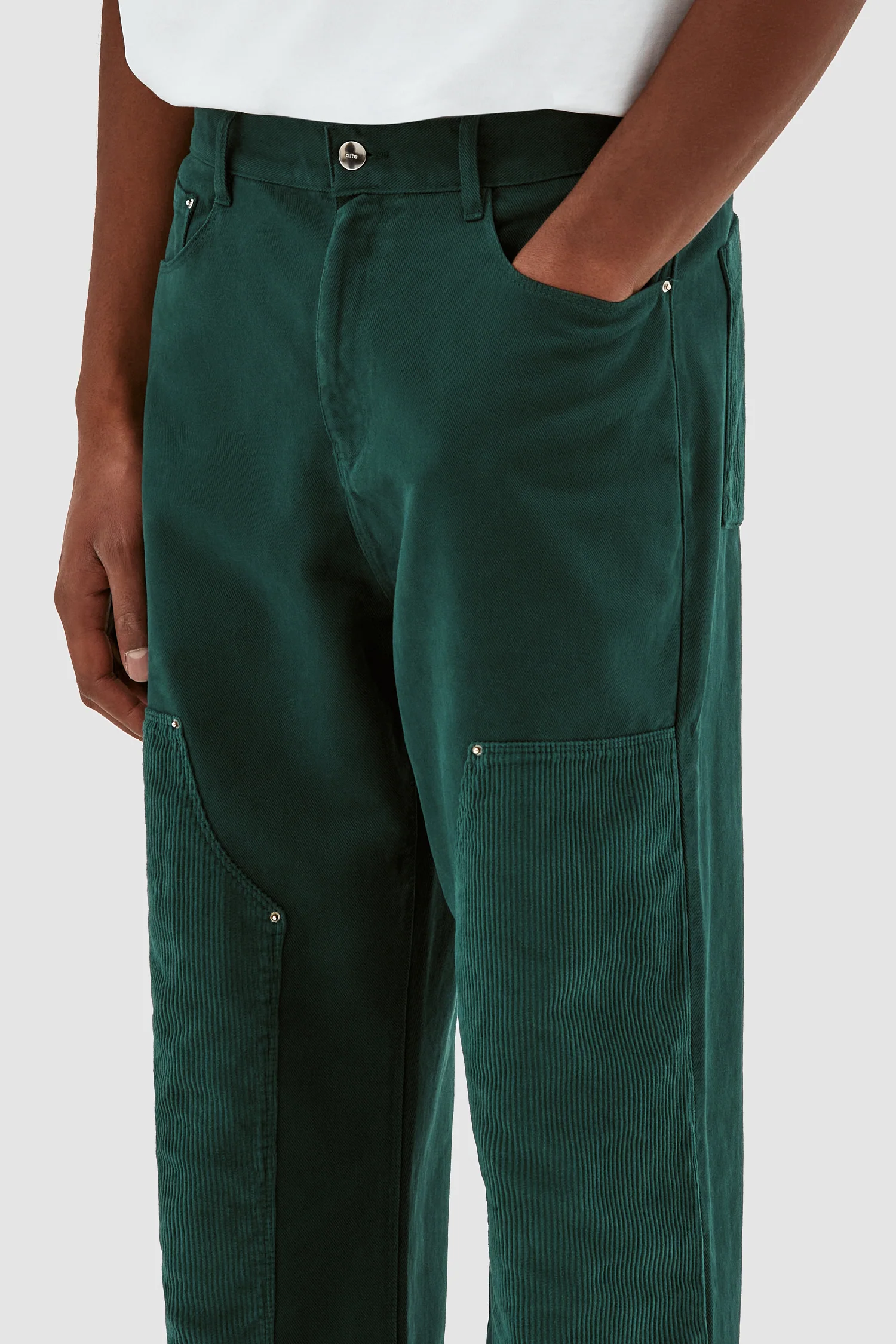 Pantalon Jules Workwear - Vert - Image 5
