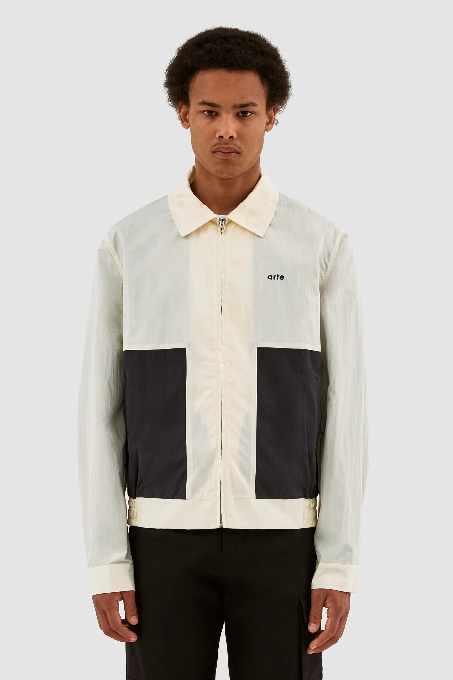 Veste Julian Colorblock - Crème/Marine - Image 2