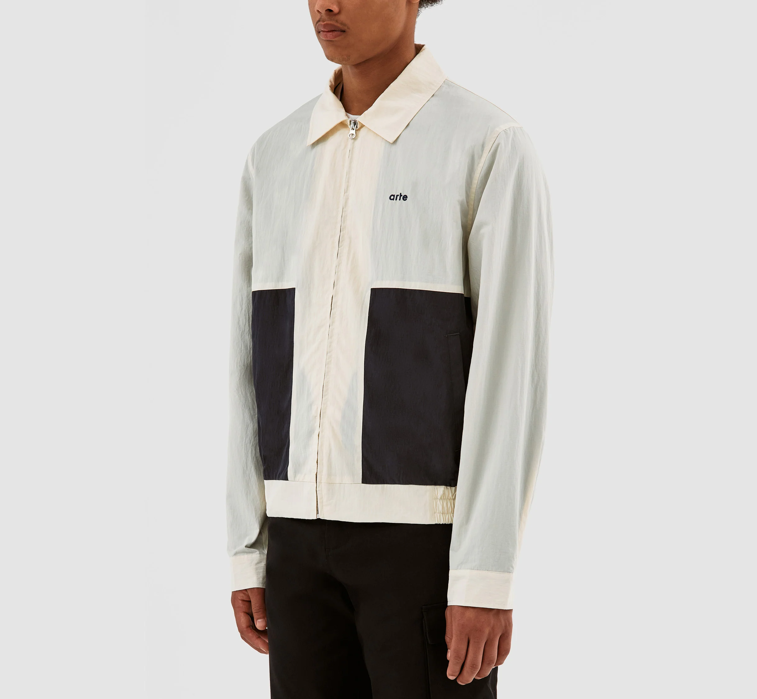 Veste Julian Colorblock - Crème/Marine - Image 4