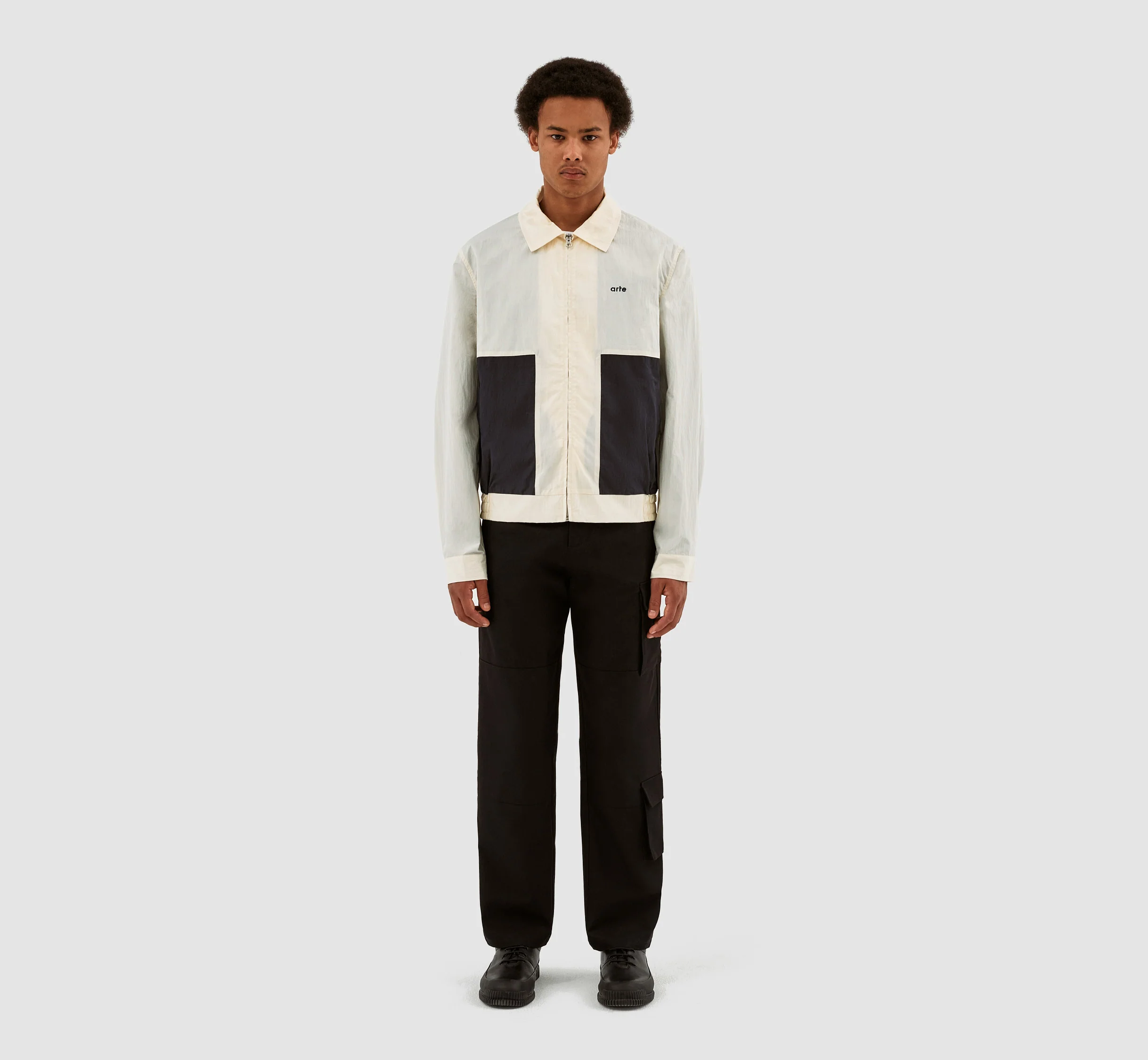 Veste Julian Colorblock - Crème/Marine - Image 5