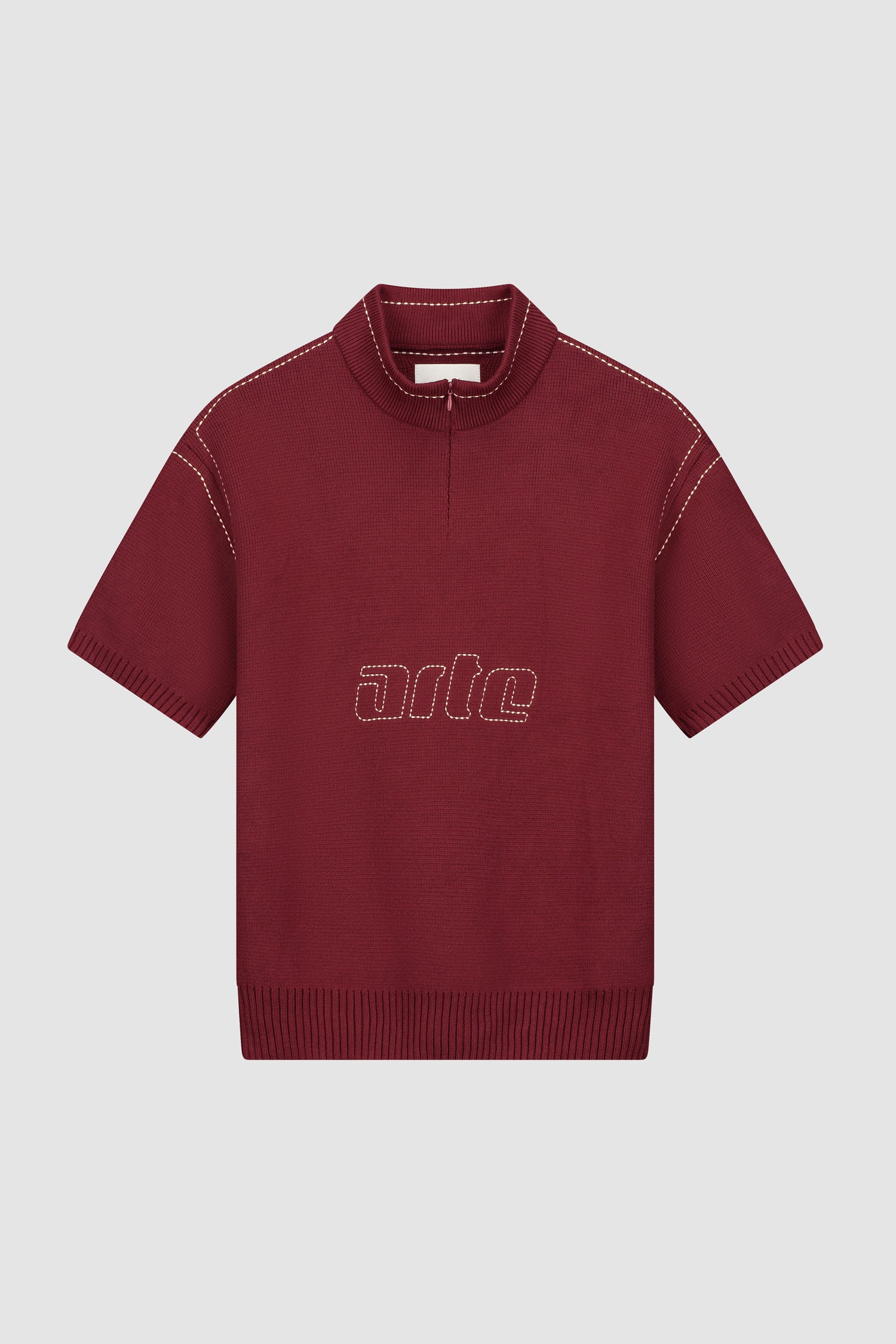 Kane Logo Knit - Bordeaux - Image 8
