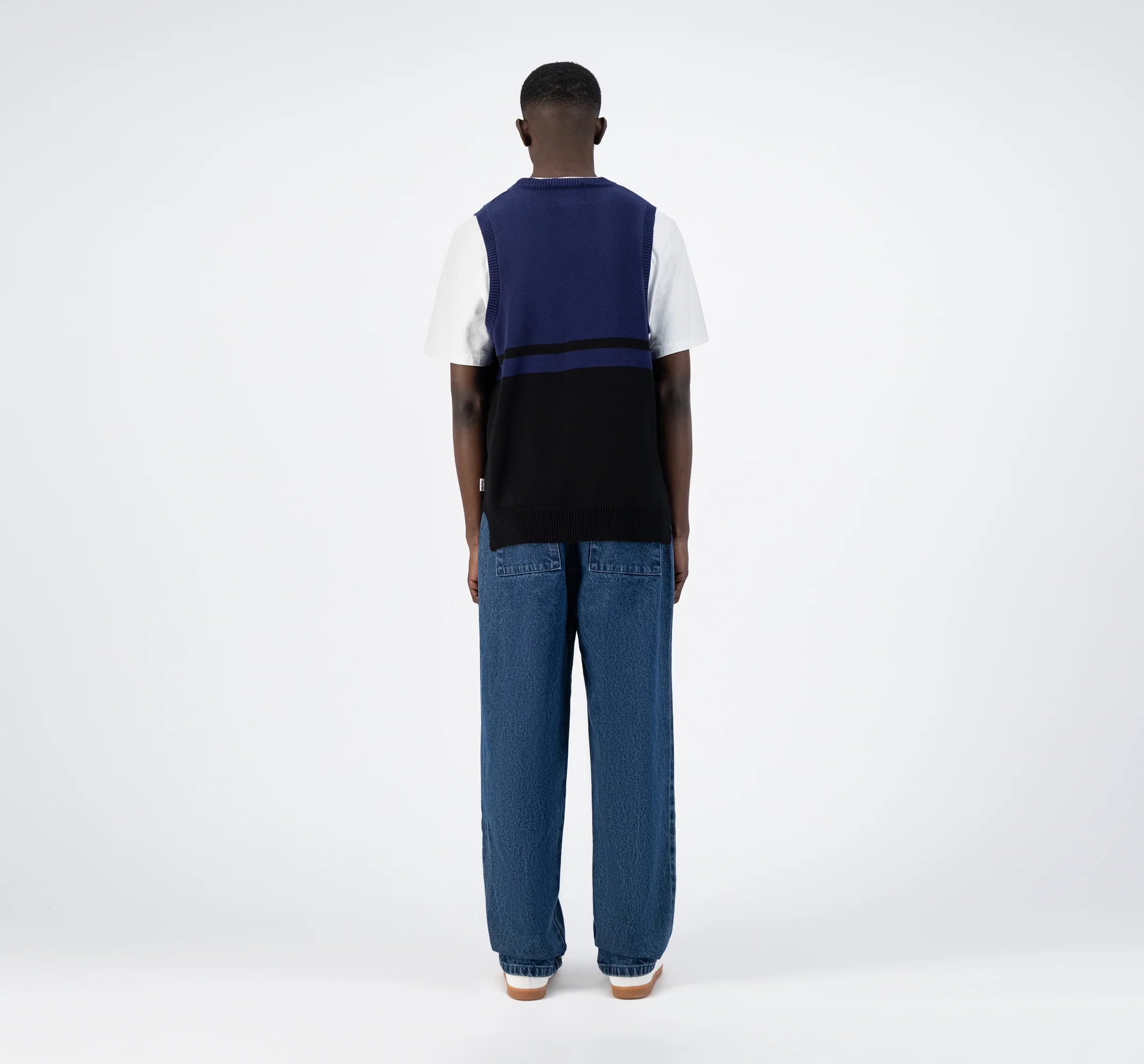Tricot Karl Meio - Noir/Marine - Image 6