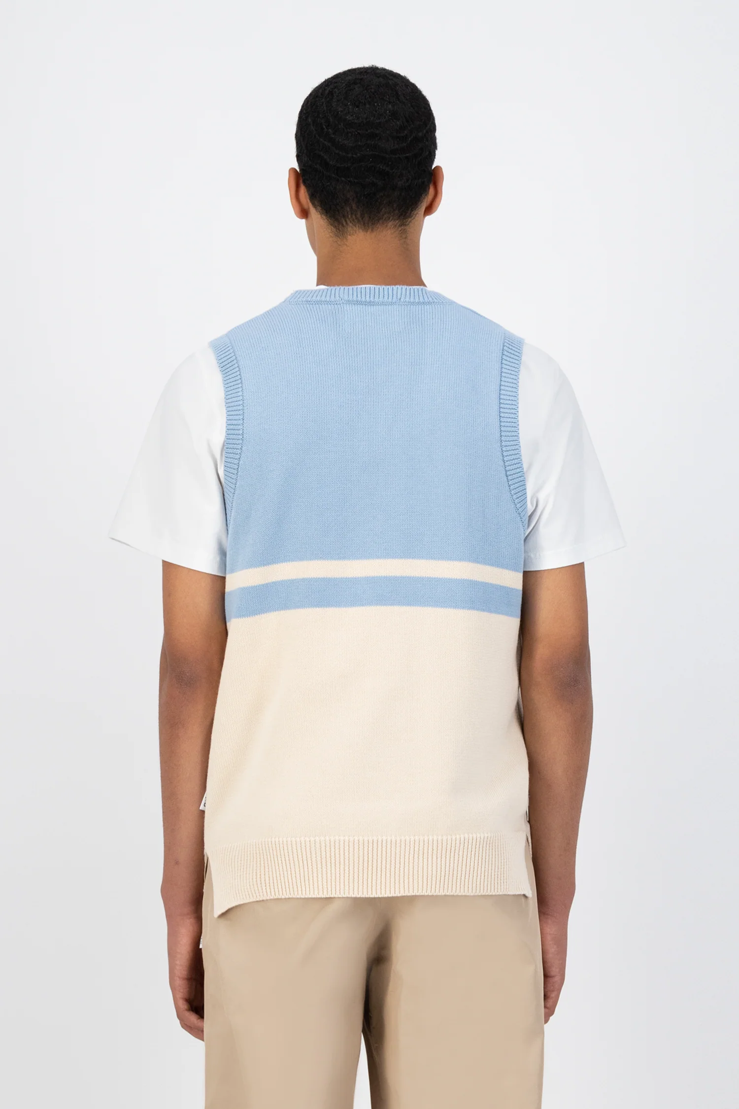 Tricot Karl Meio - Skylight/Cream - Image 3