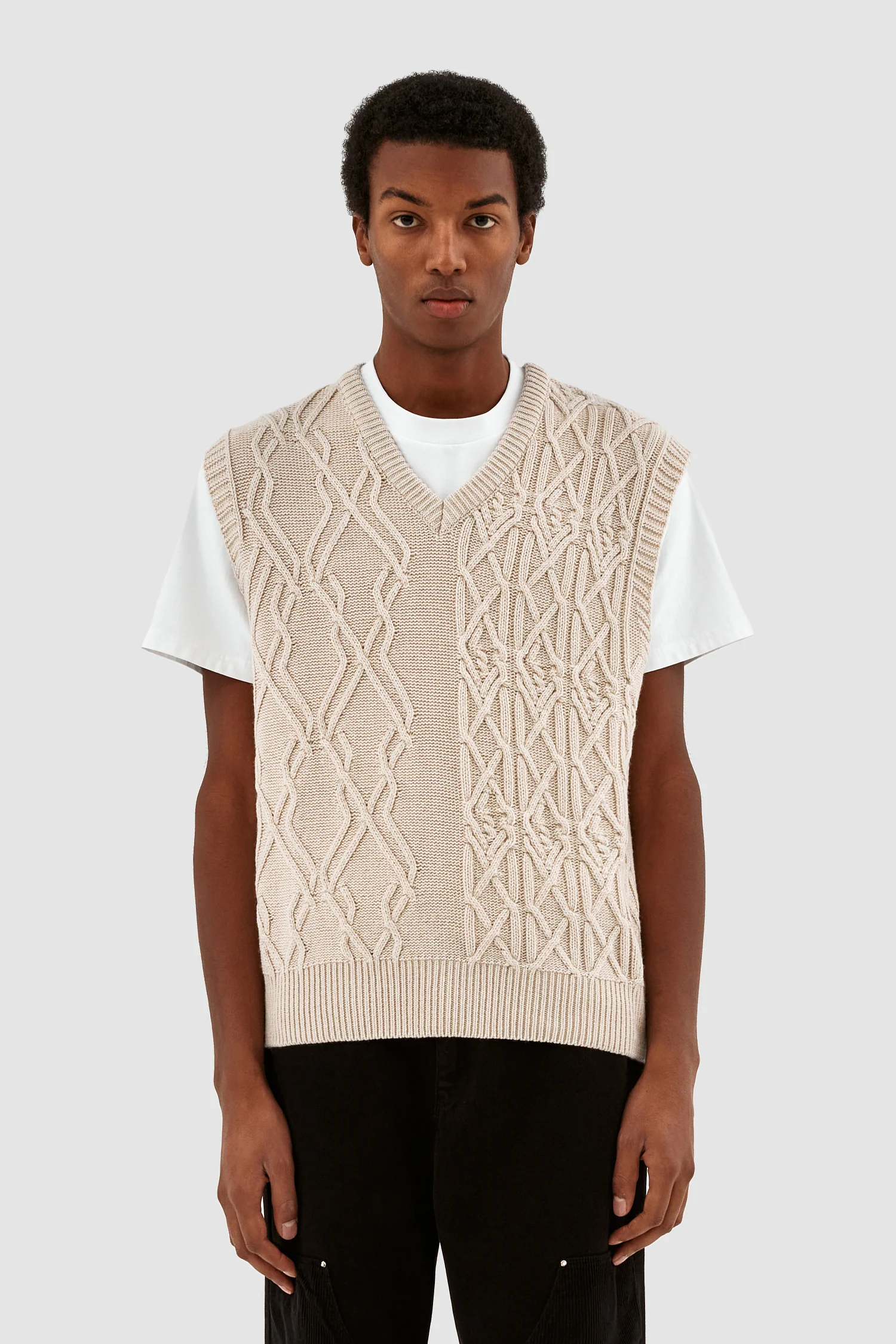Karl Multi Knit - Crème - Image 2
